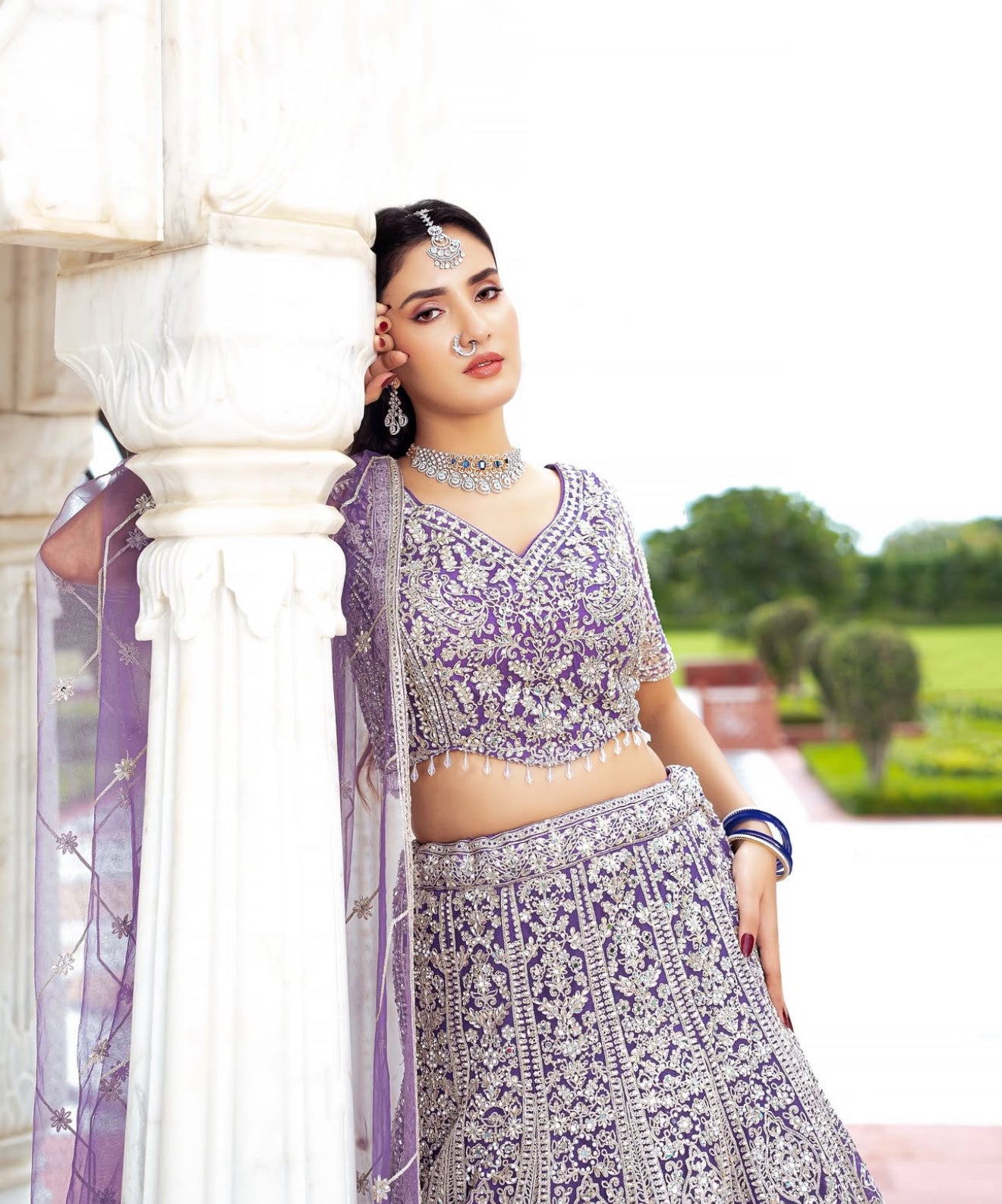 Beautiful designer lengha choli