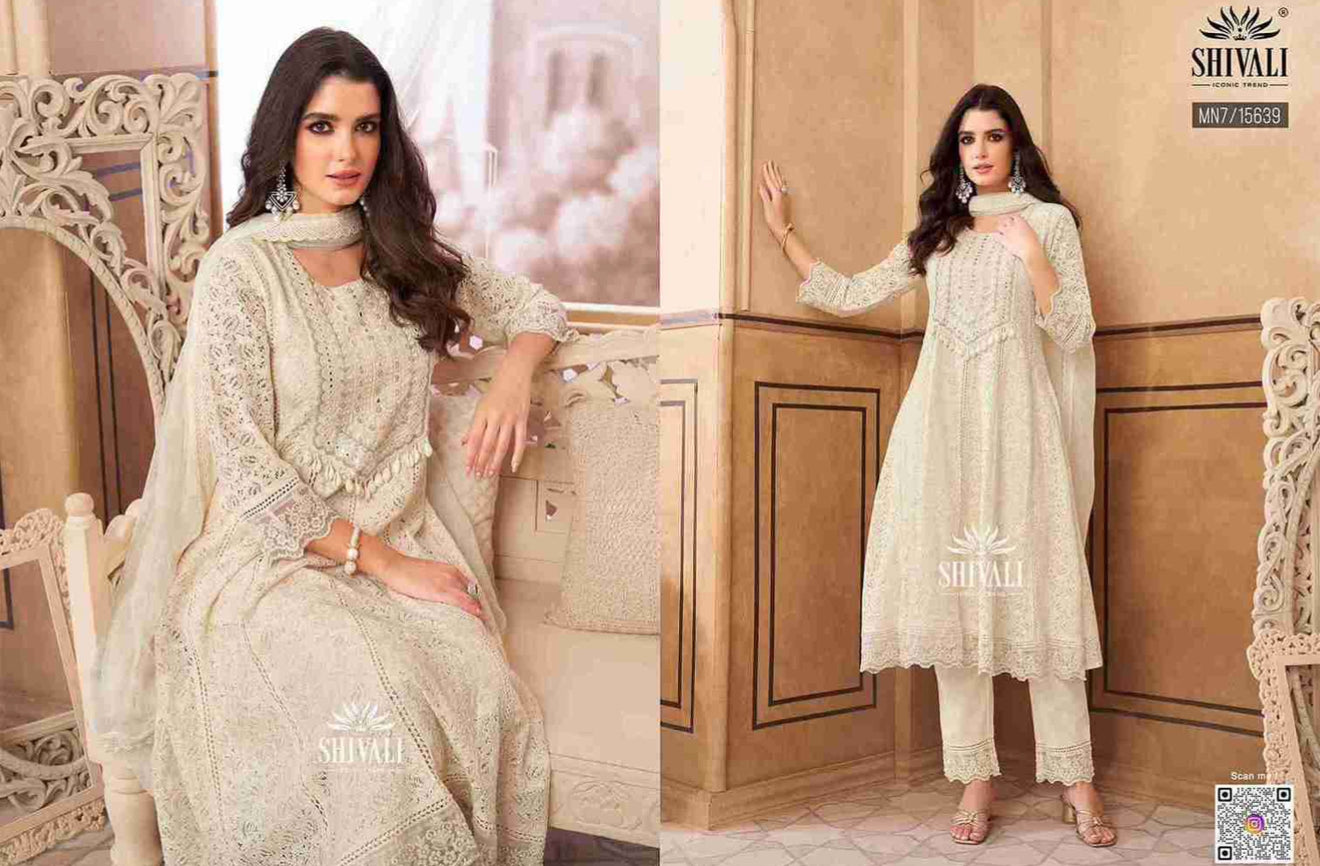 Beautiful designer flare anarkali suit