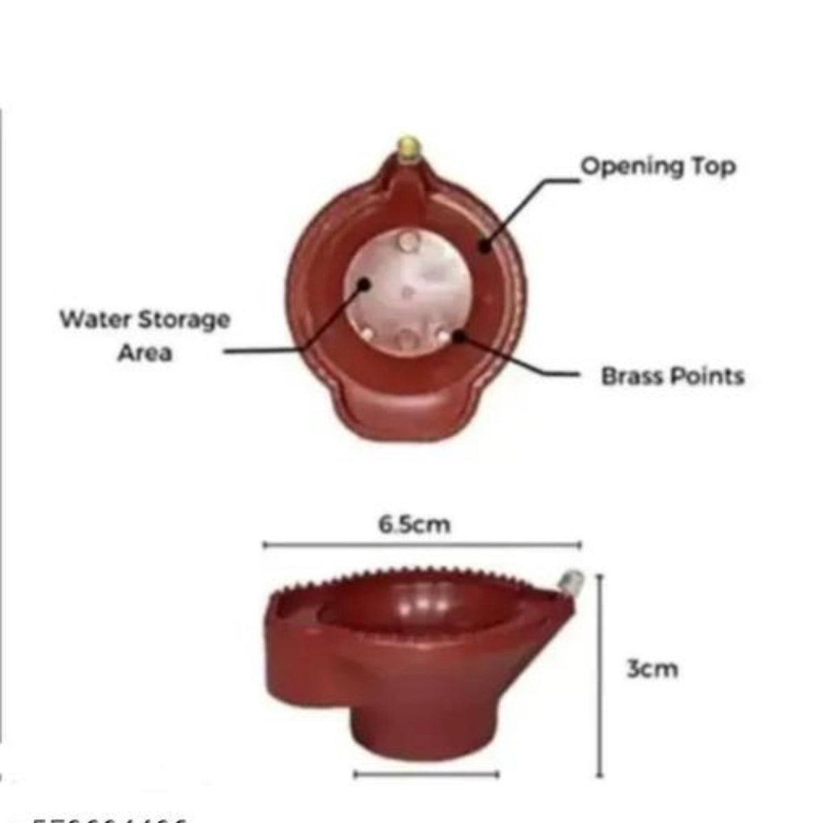 Beautiful water sensor Diya lamp
