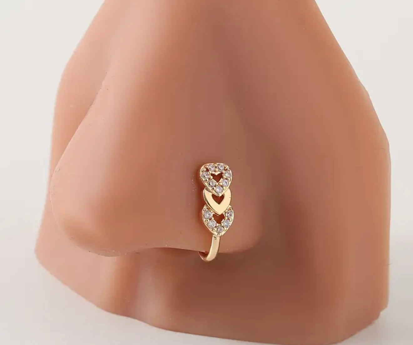Beautiful designer stone nose ring