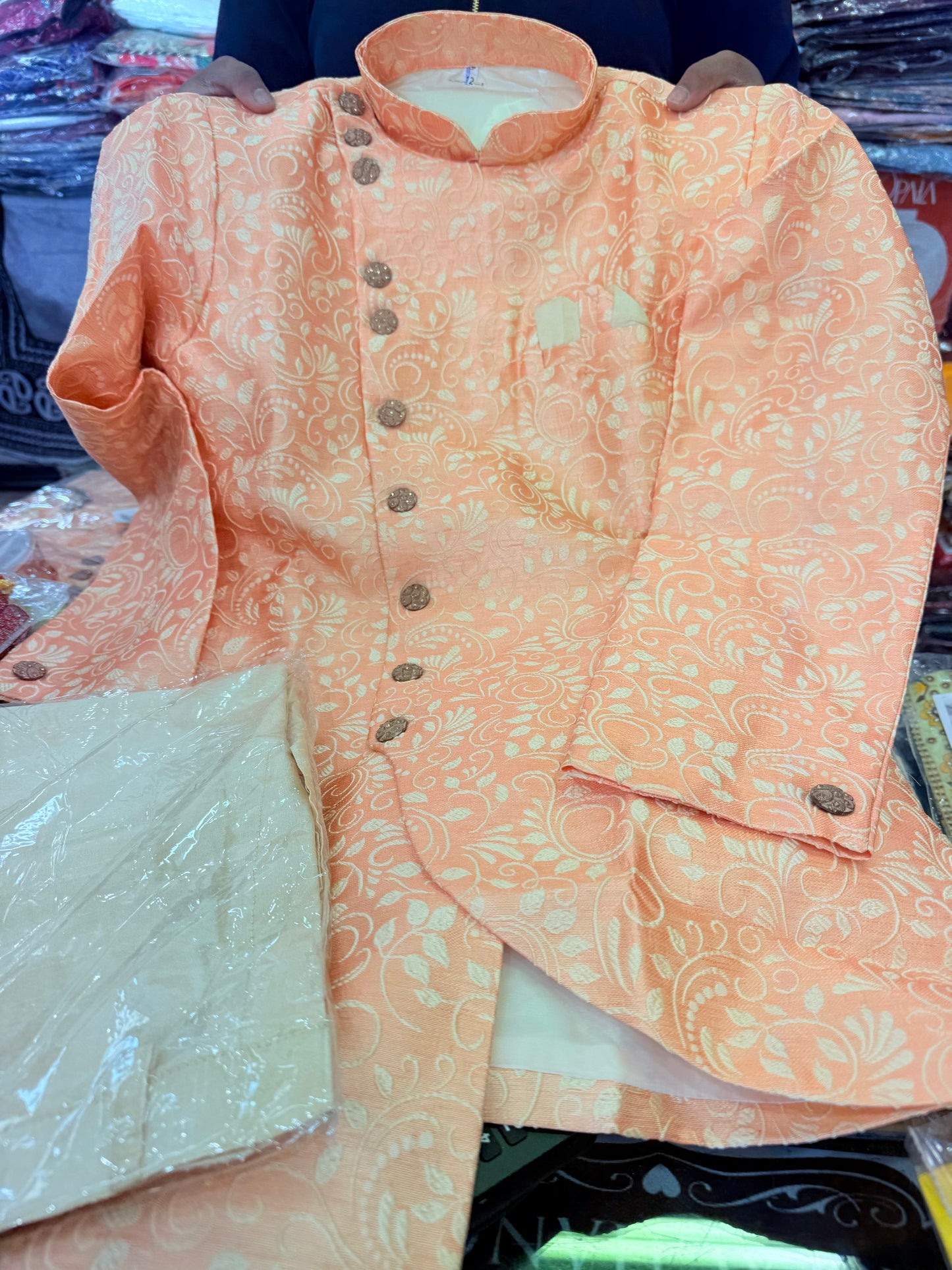 Beautiful designer sheewani set for boys