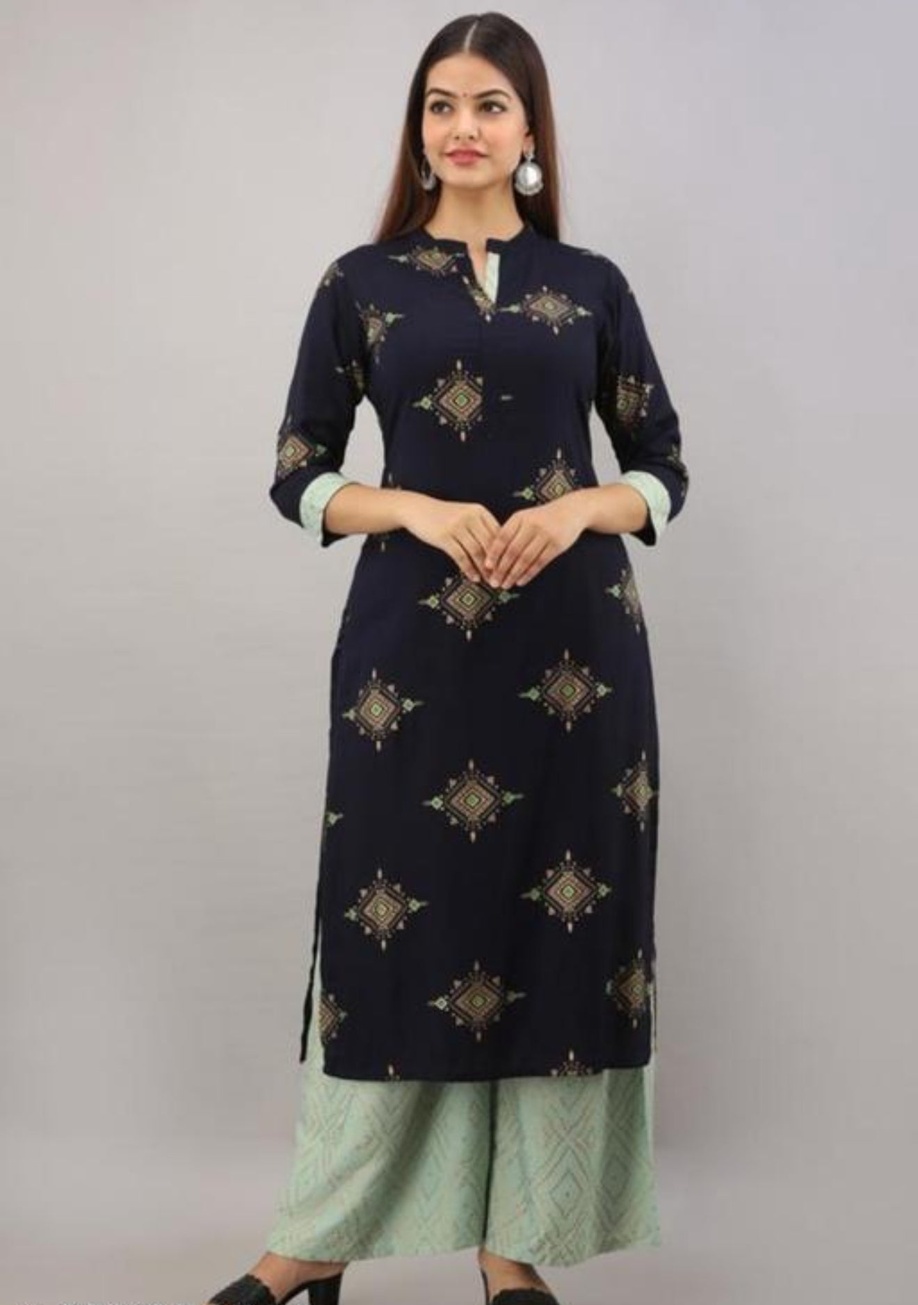Beautiful designer Kurti with plazo