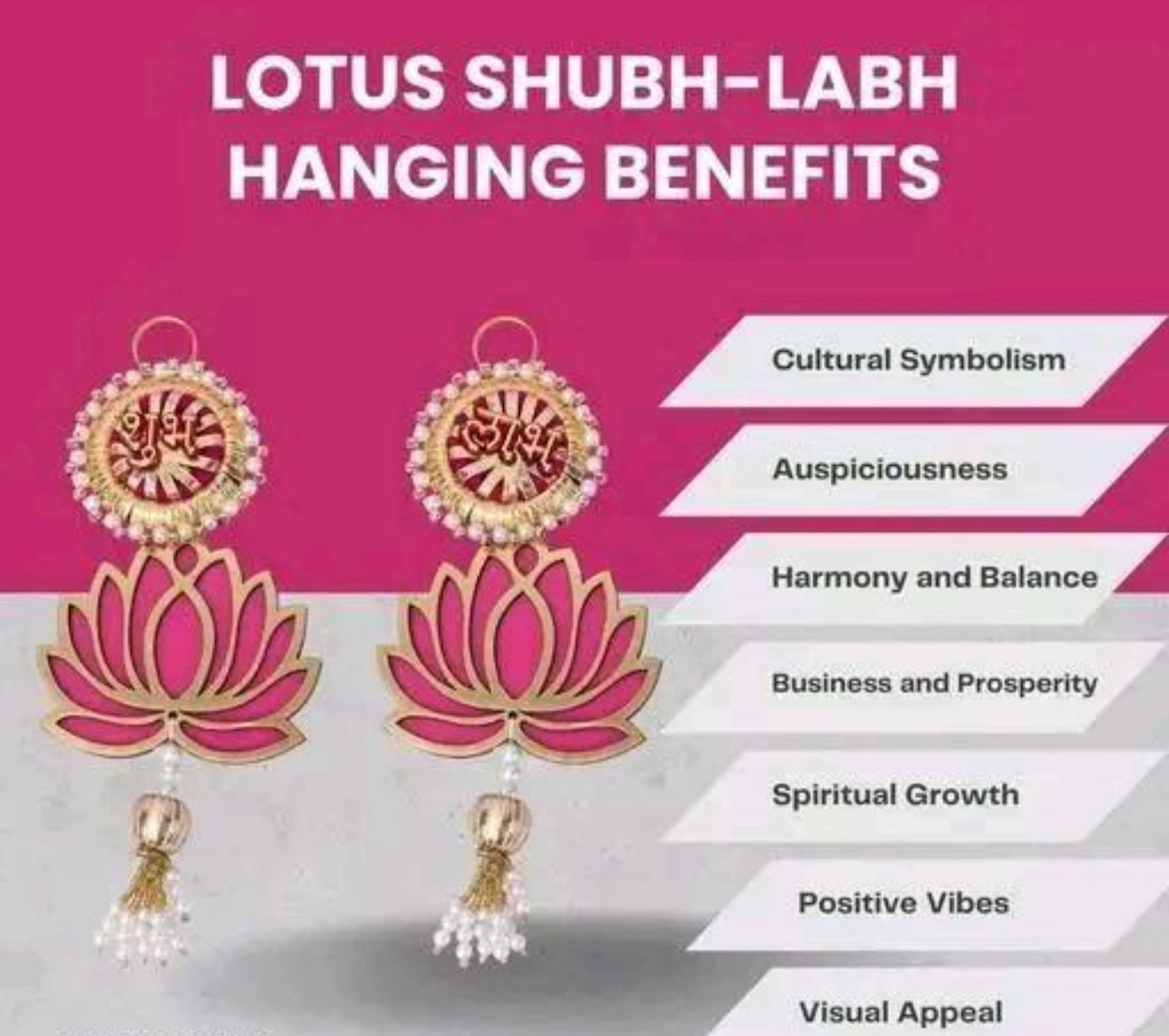 Beautiful designer shubh labh hangings