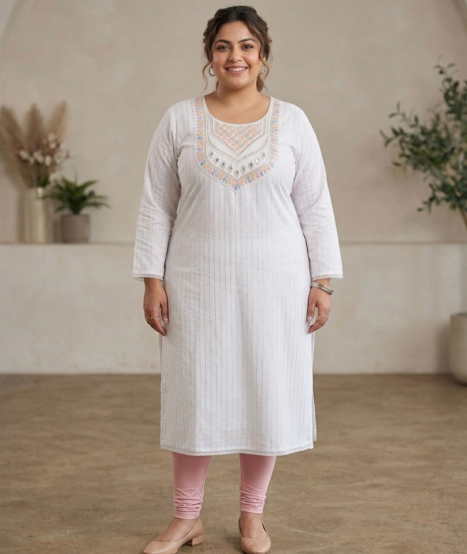 Beautiful designer Kurti with matching leggings
