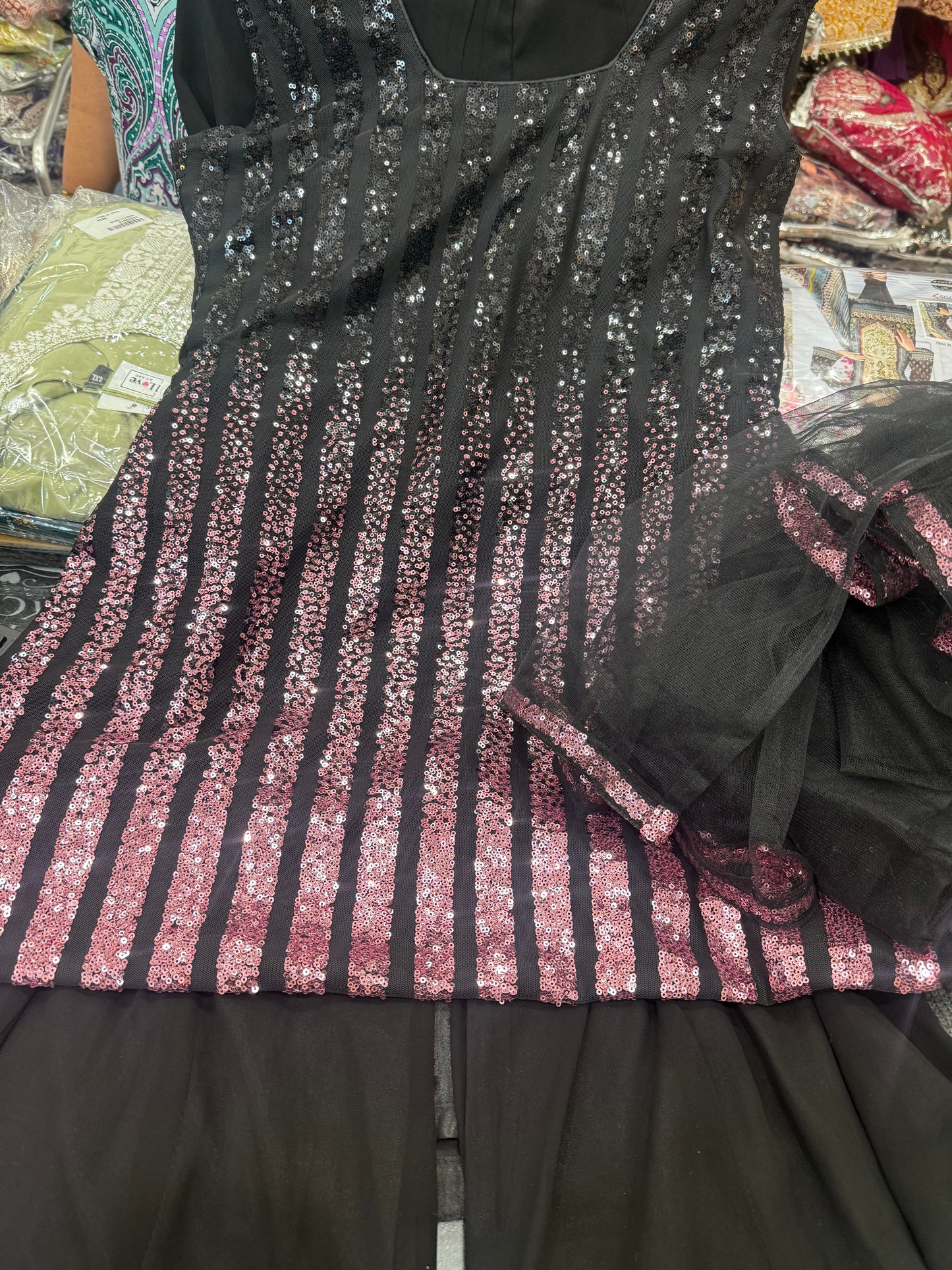 Beautiful designer plazo suit
