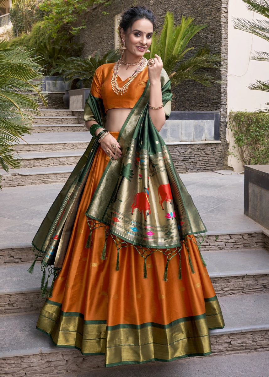 Beautiful designer lengha choli suit