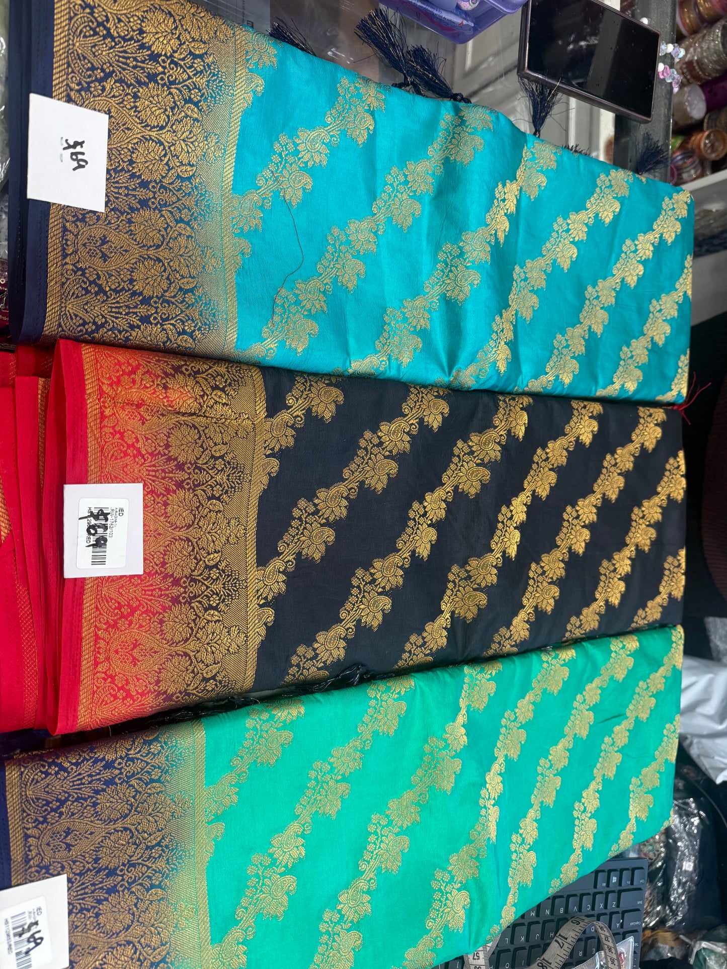 Beautiful designer silk saree