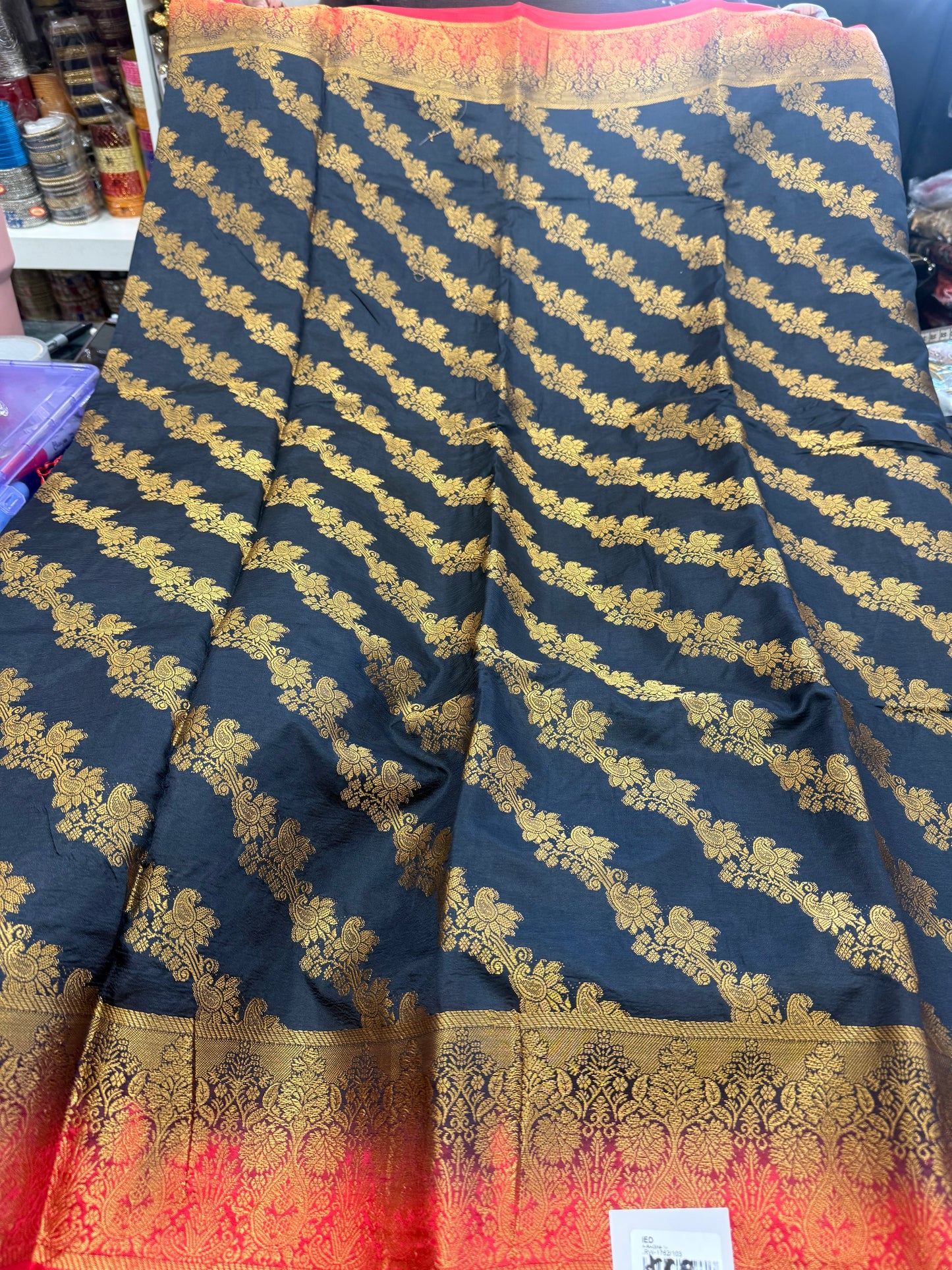 Beautiful designer silk saree