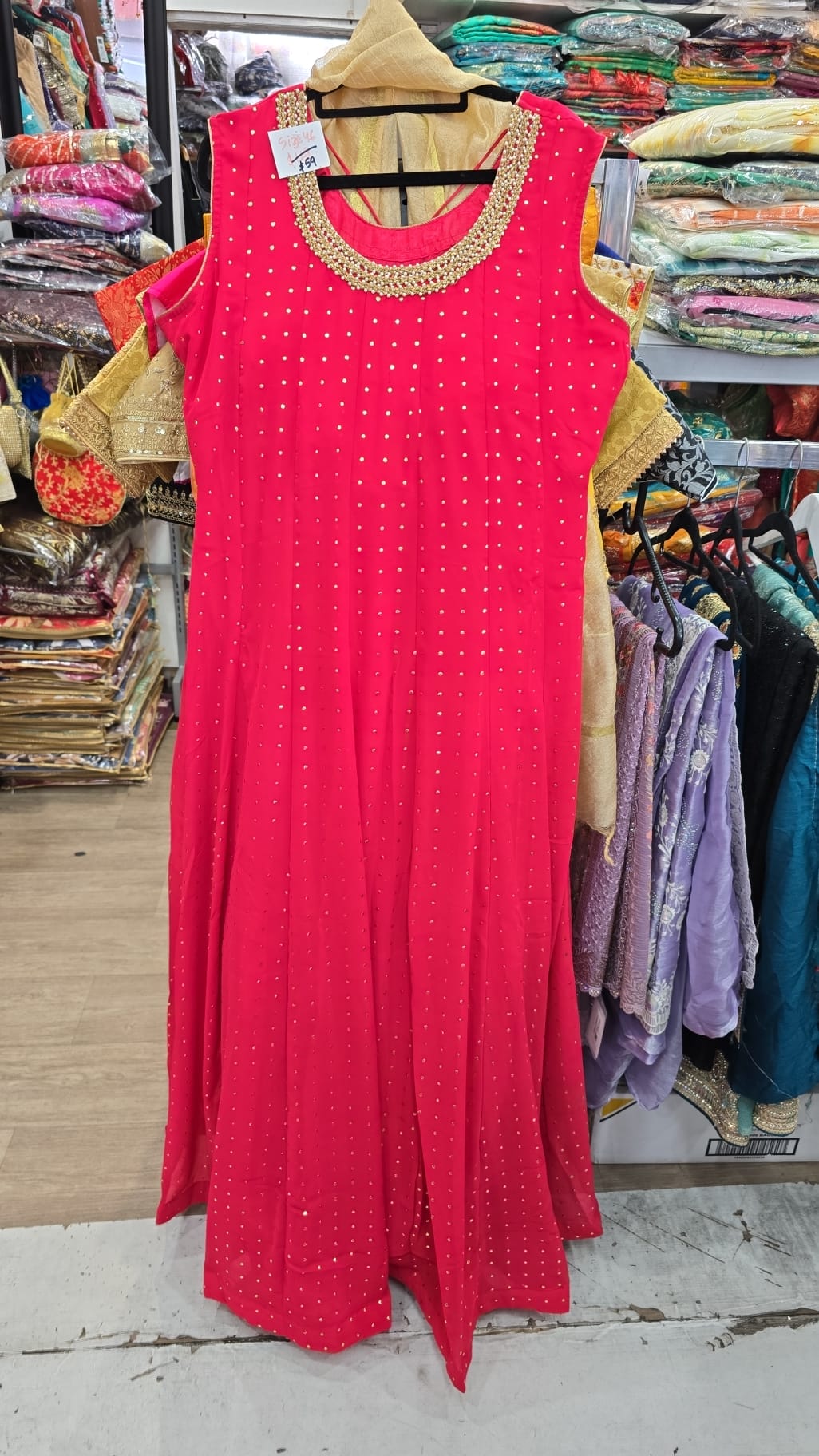 Beautiful designer gown style anarkali