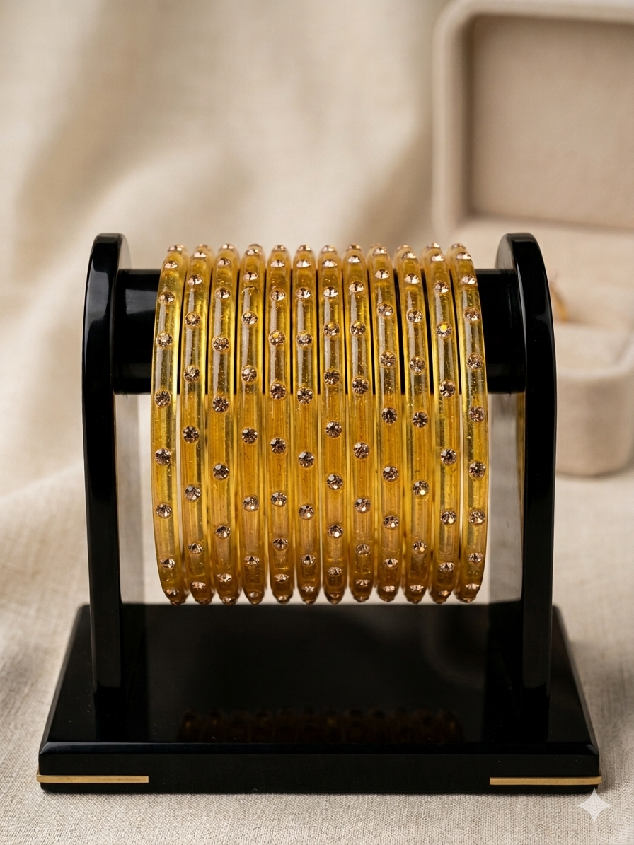 Beautiful designer classic glass bangles