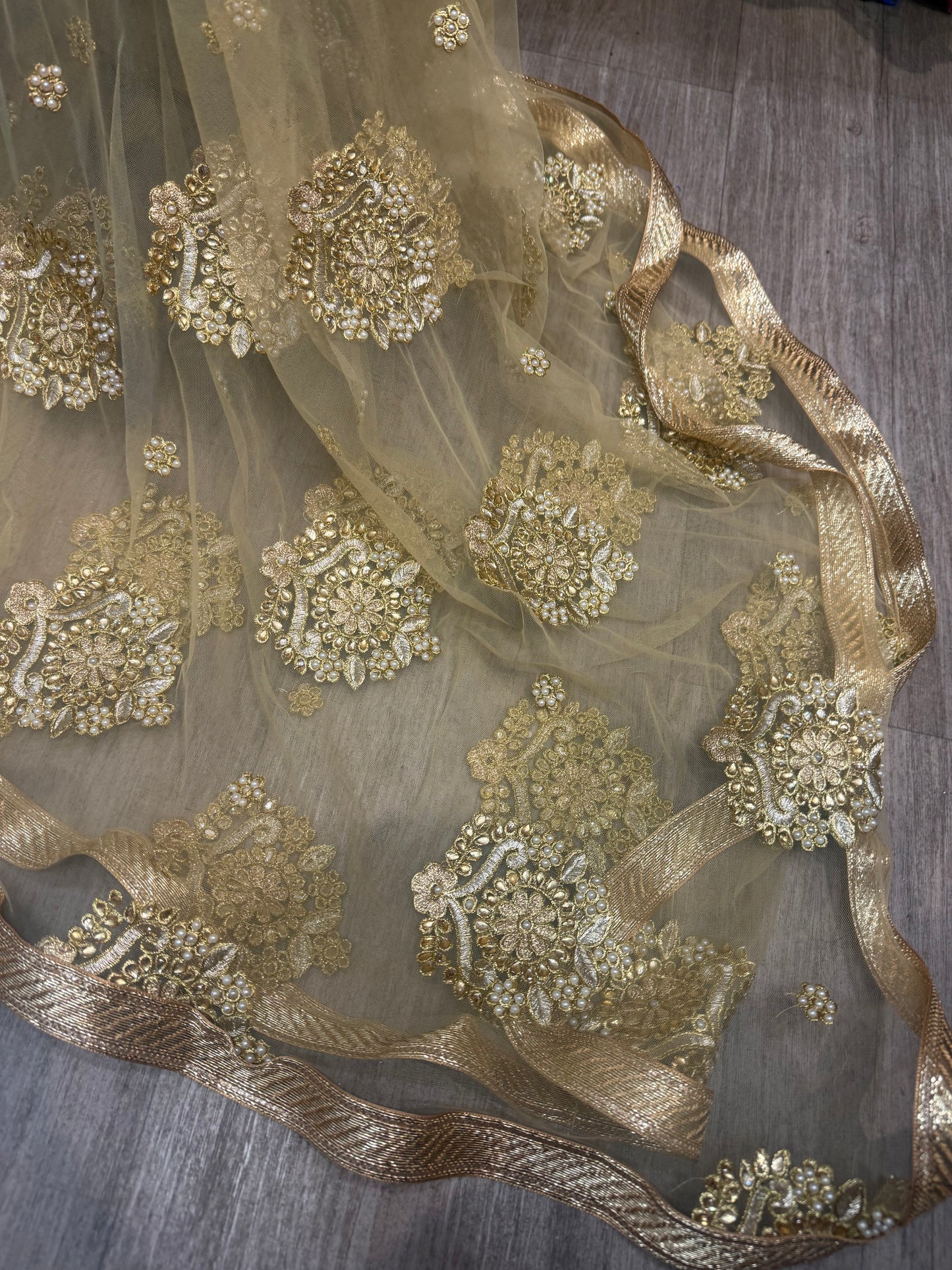 Beautiful designer fully Embroidery dupatta