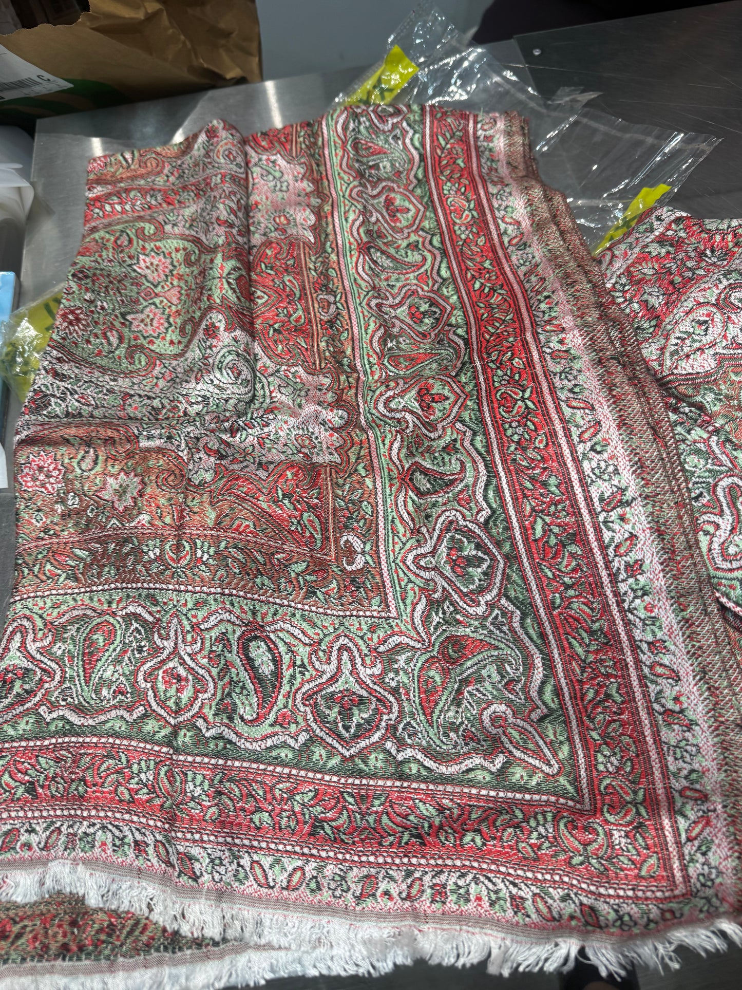 Beautiful designer pashmina abaya with scarf & belt