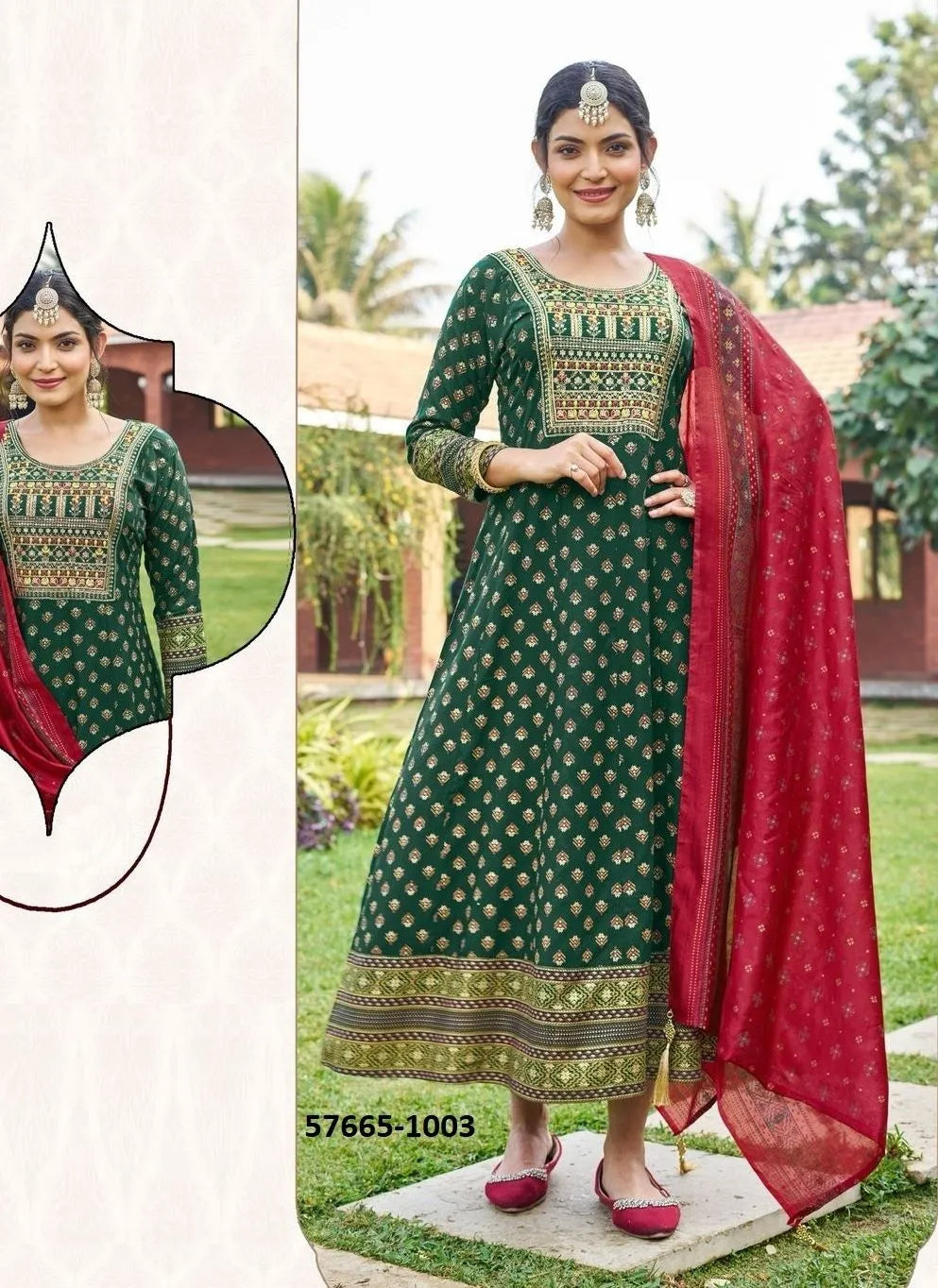 Beautiful designer Kurti with dupptta