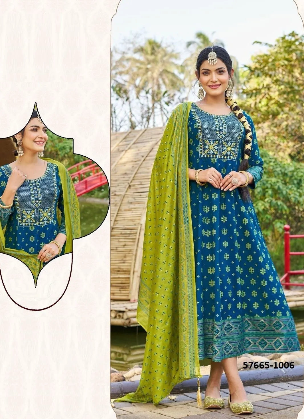 Beautiful designer Kurti with dupptta