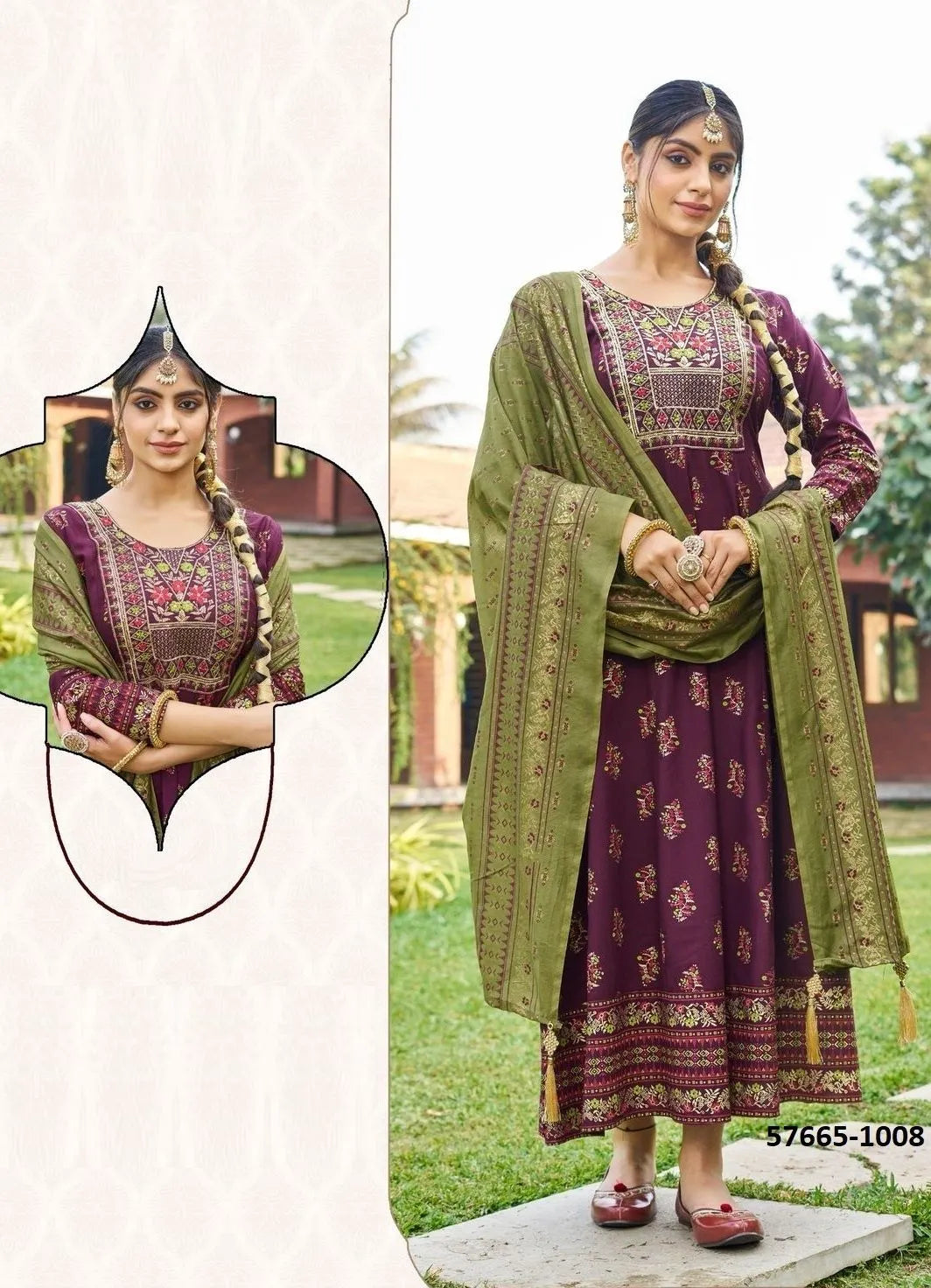 Beautiful designer Kurti with dupptta