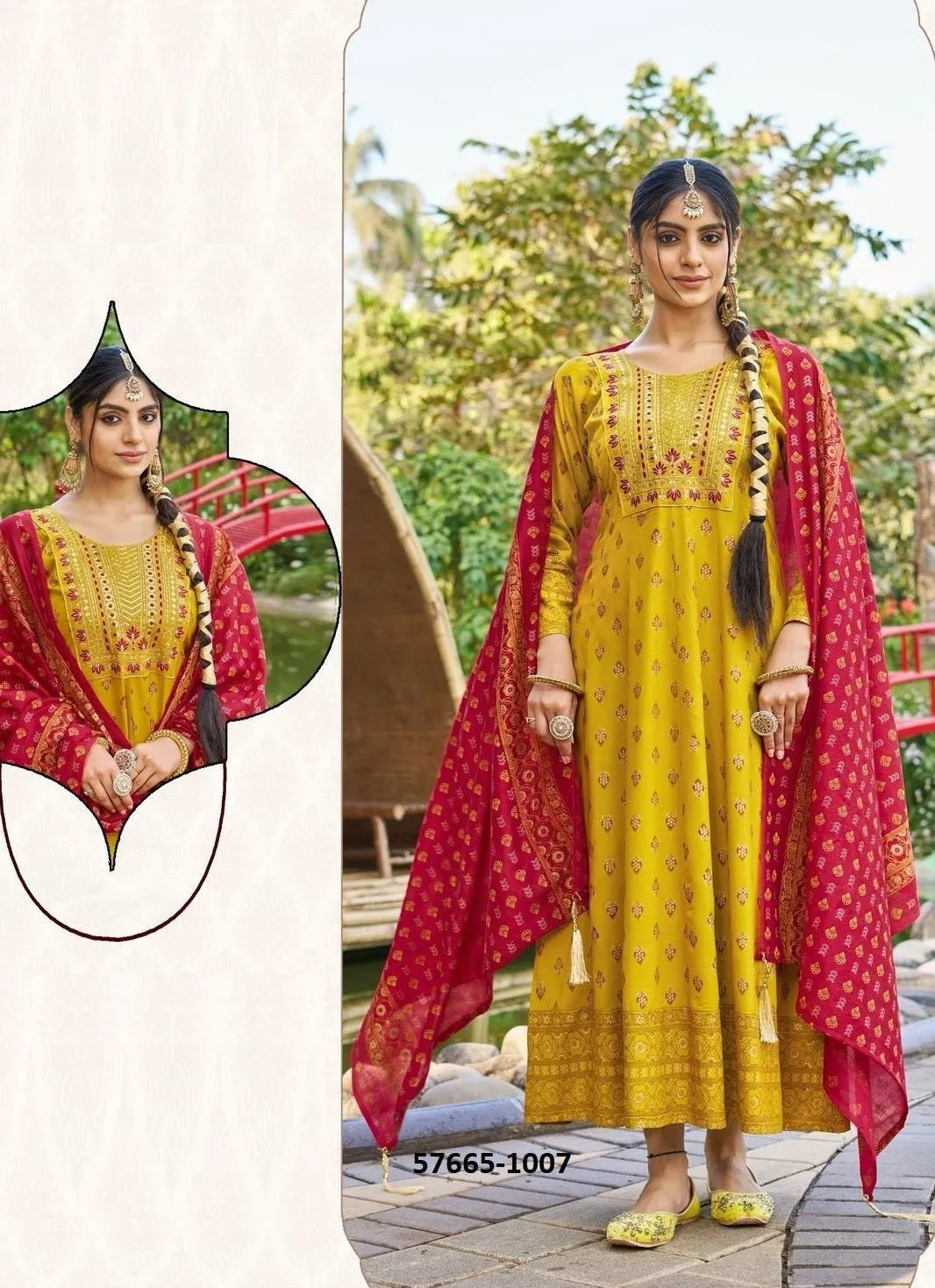 Beautiful designer Kurti with dupptta