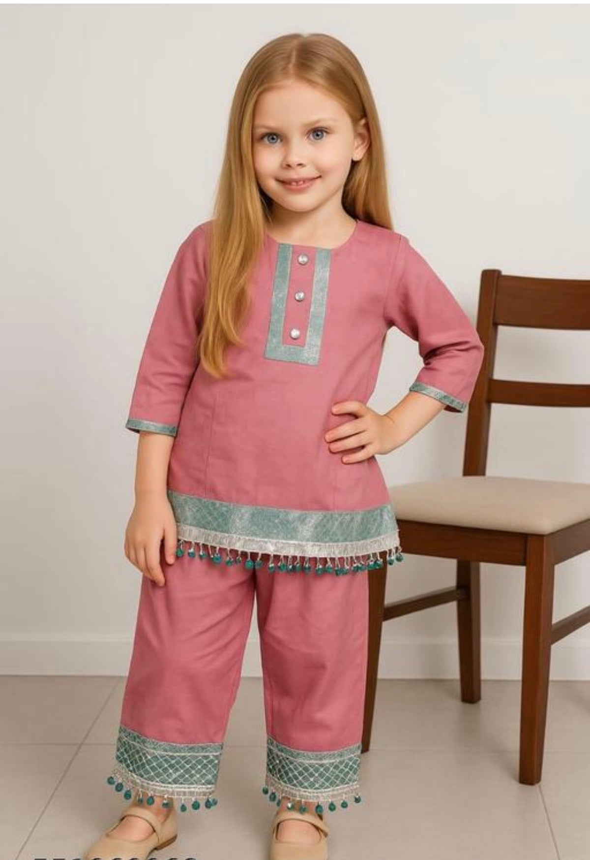 Beautiful designer 2 piece suit for new born