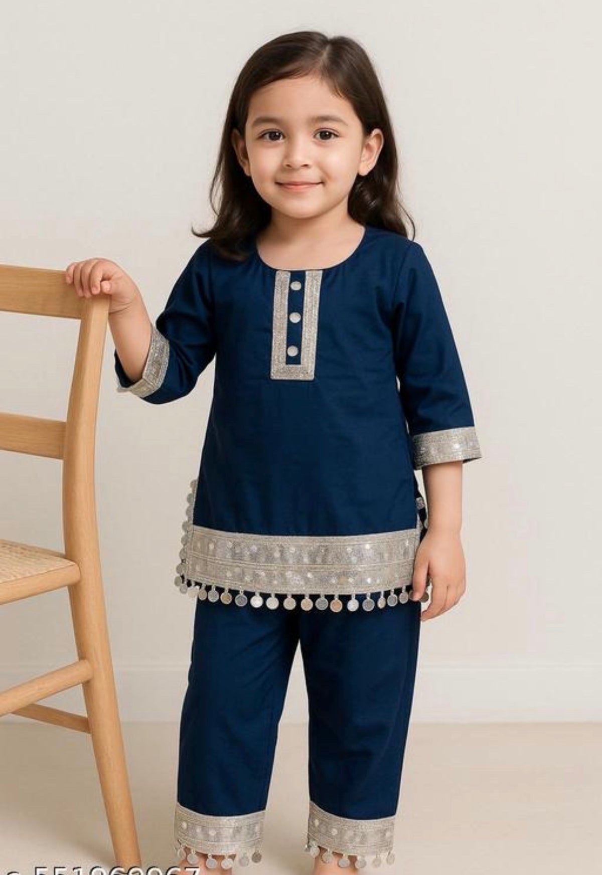 Beautiful designer 2 piece suit for new born