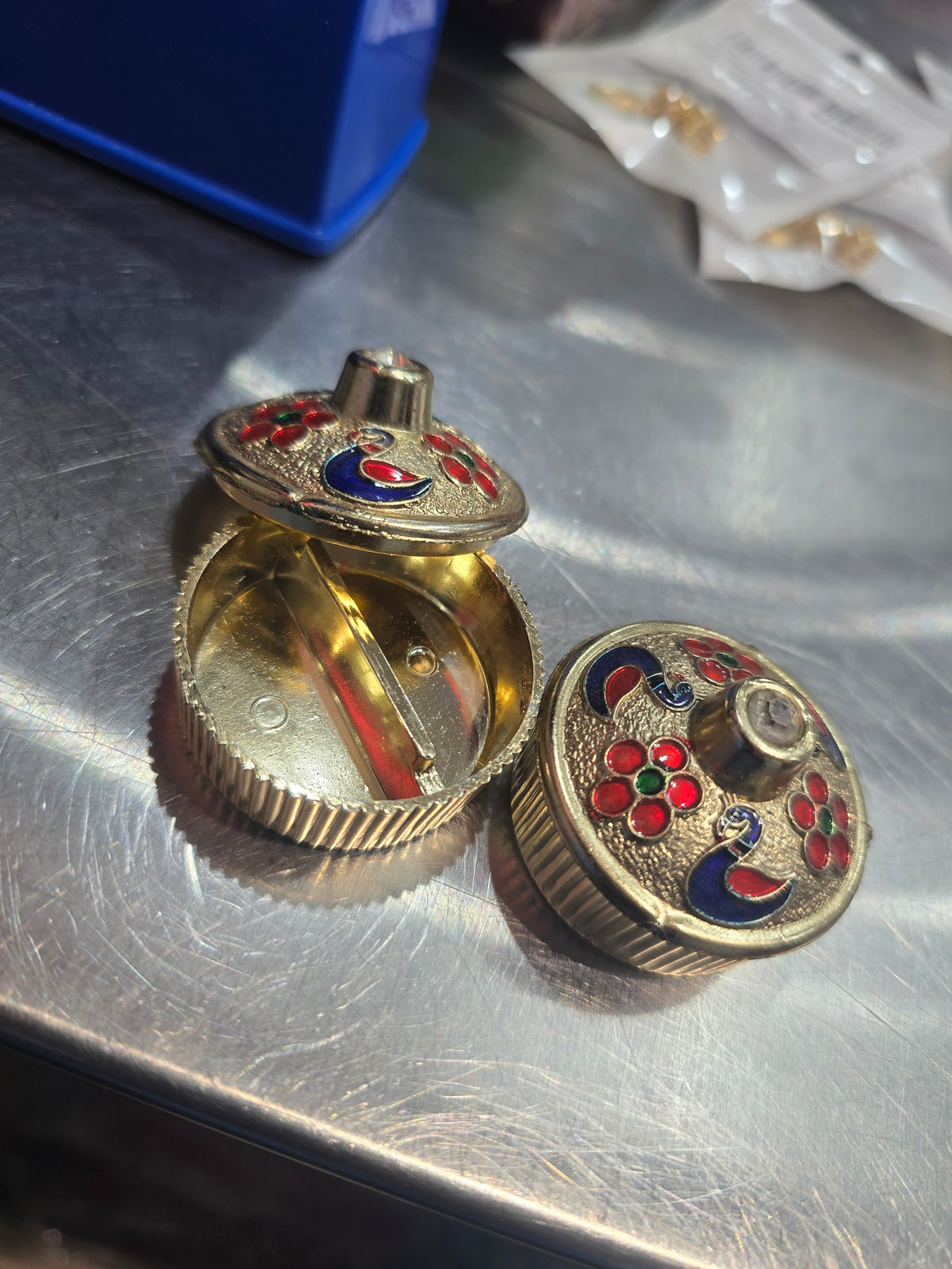 Beautiful designer decorative kumkum box