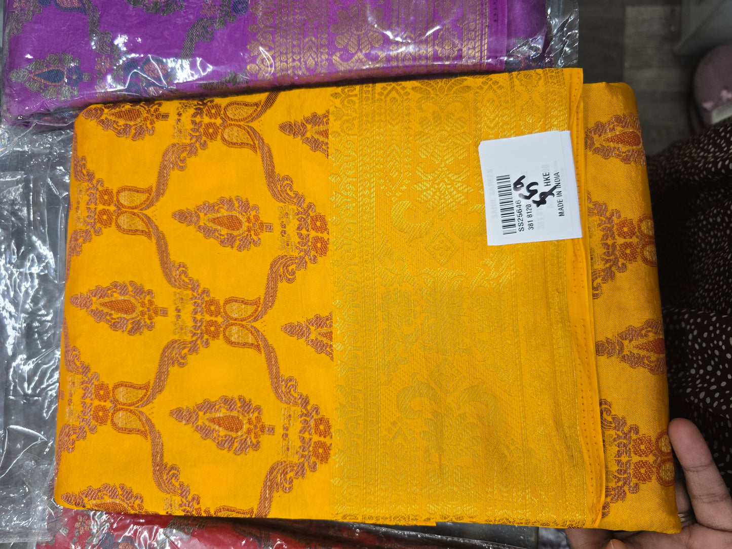 Beautiful designer silk saree