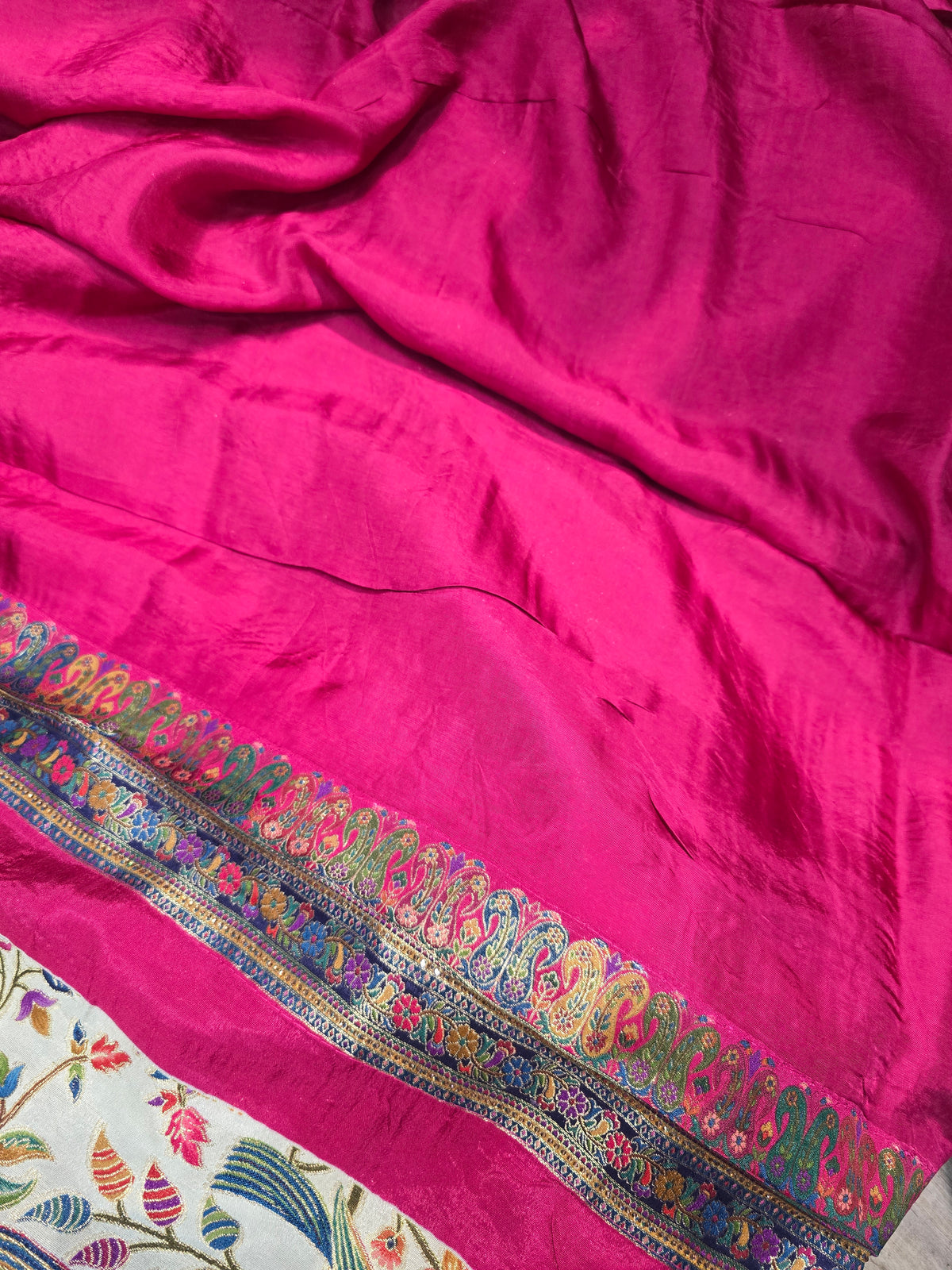 Beautiful designer pure silk saree