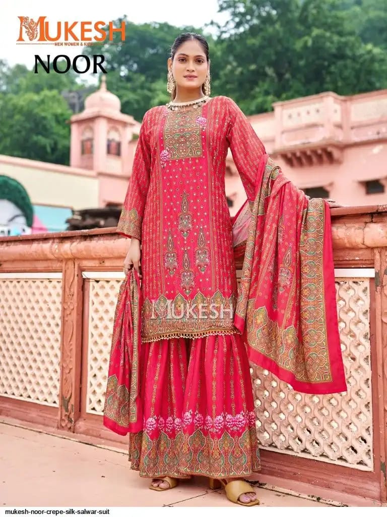 Beautiful designer sharara suit
