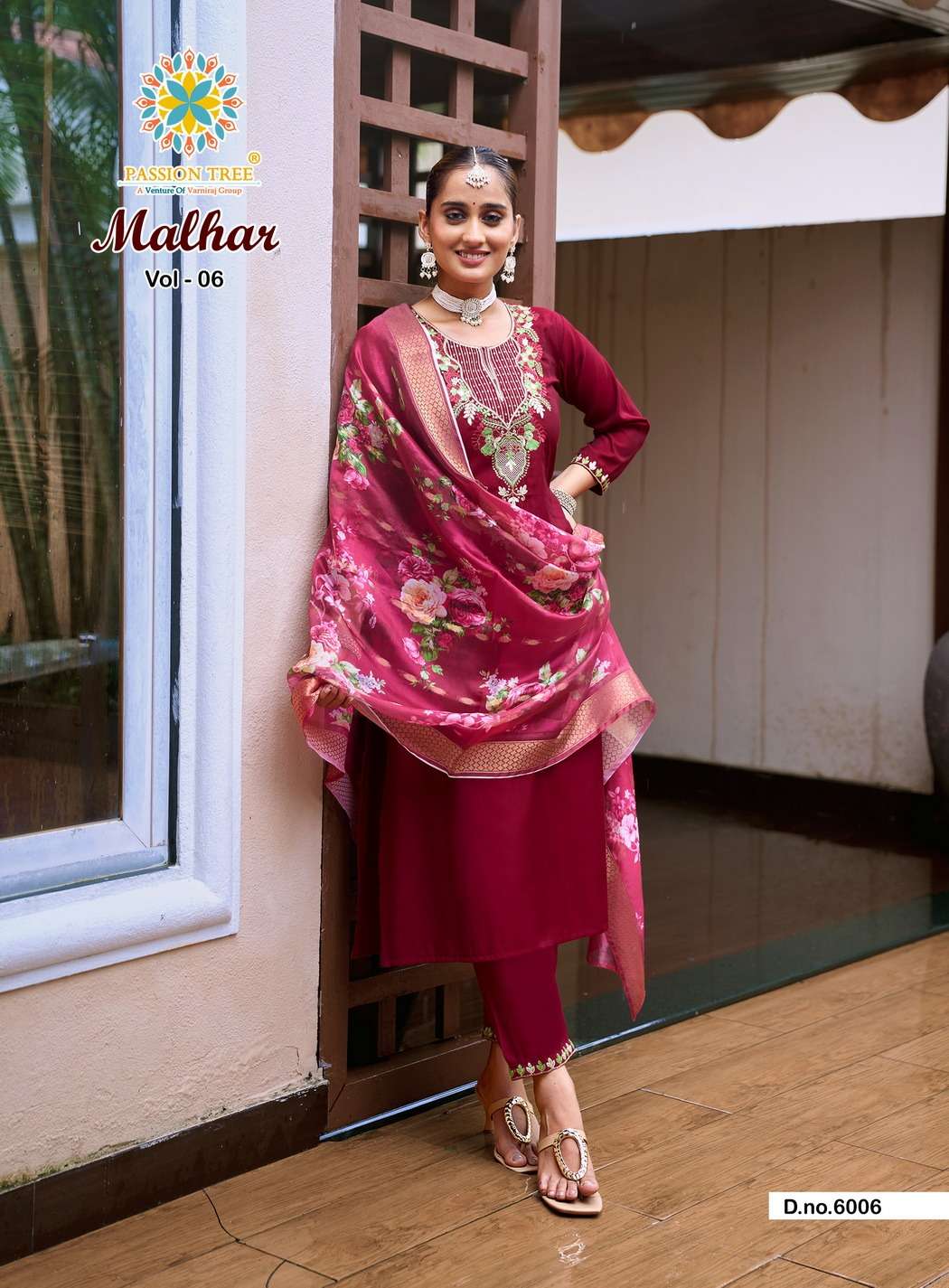 Beautiful designer Kurti with pants with duppatta
