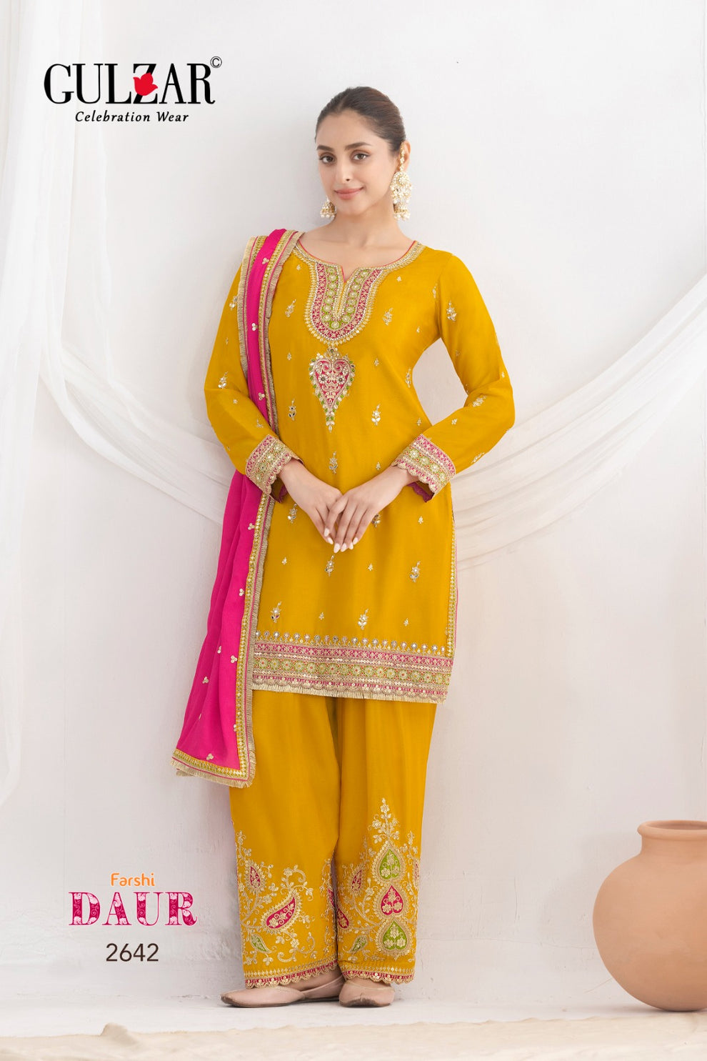 Beautiful designer farshi salwar suit