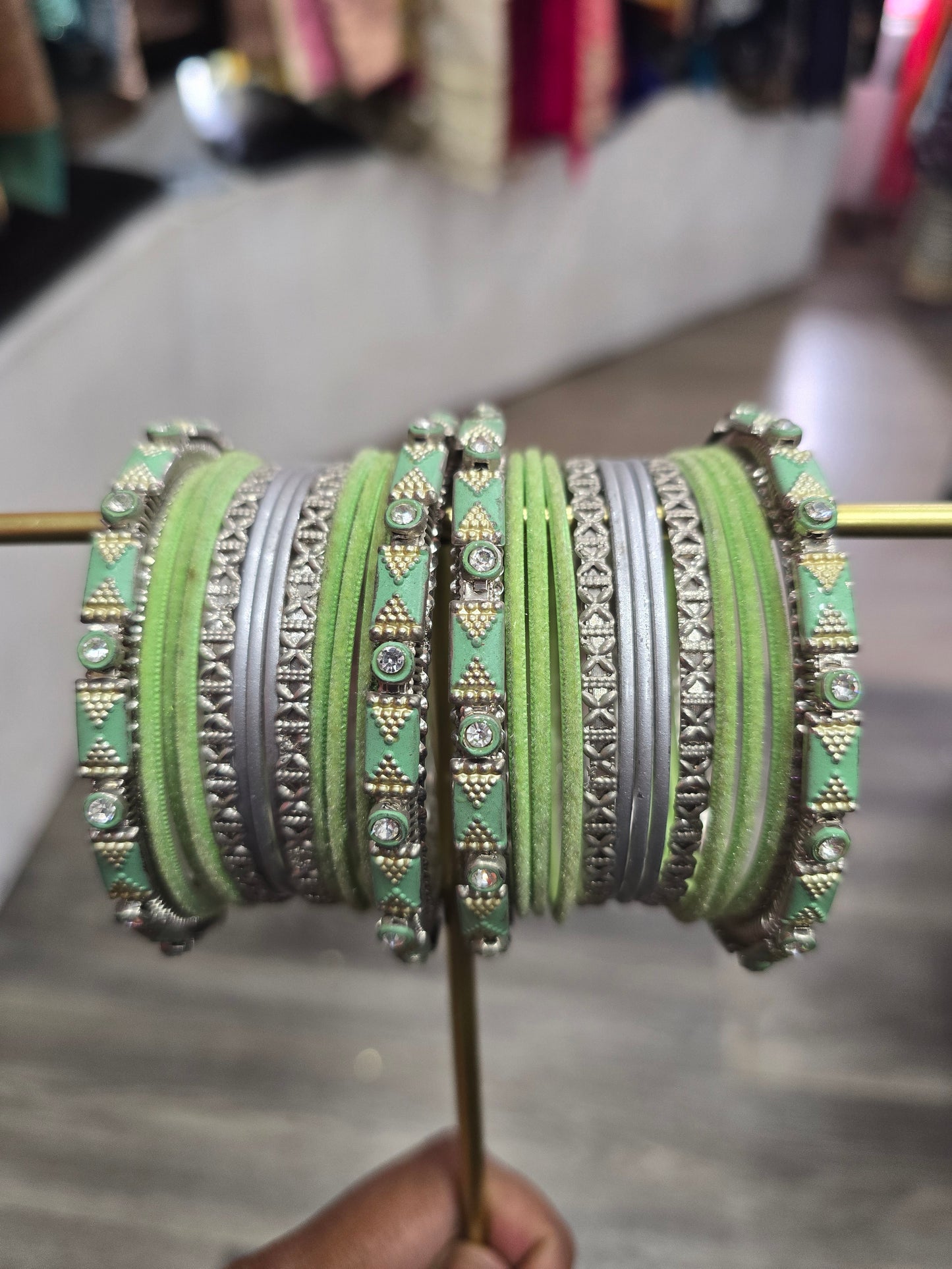 Beautiful designer bangle set
