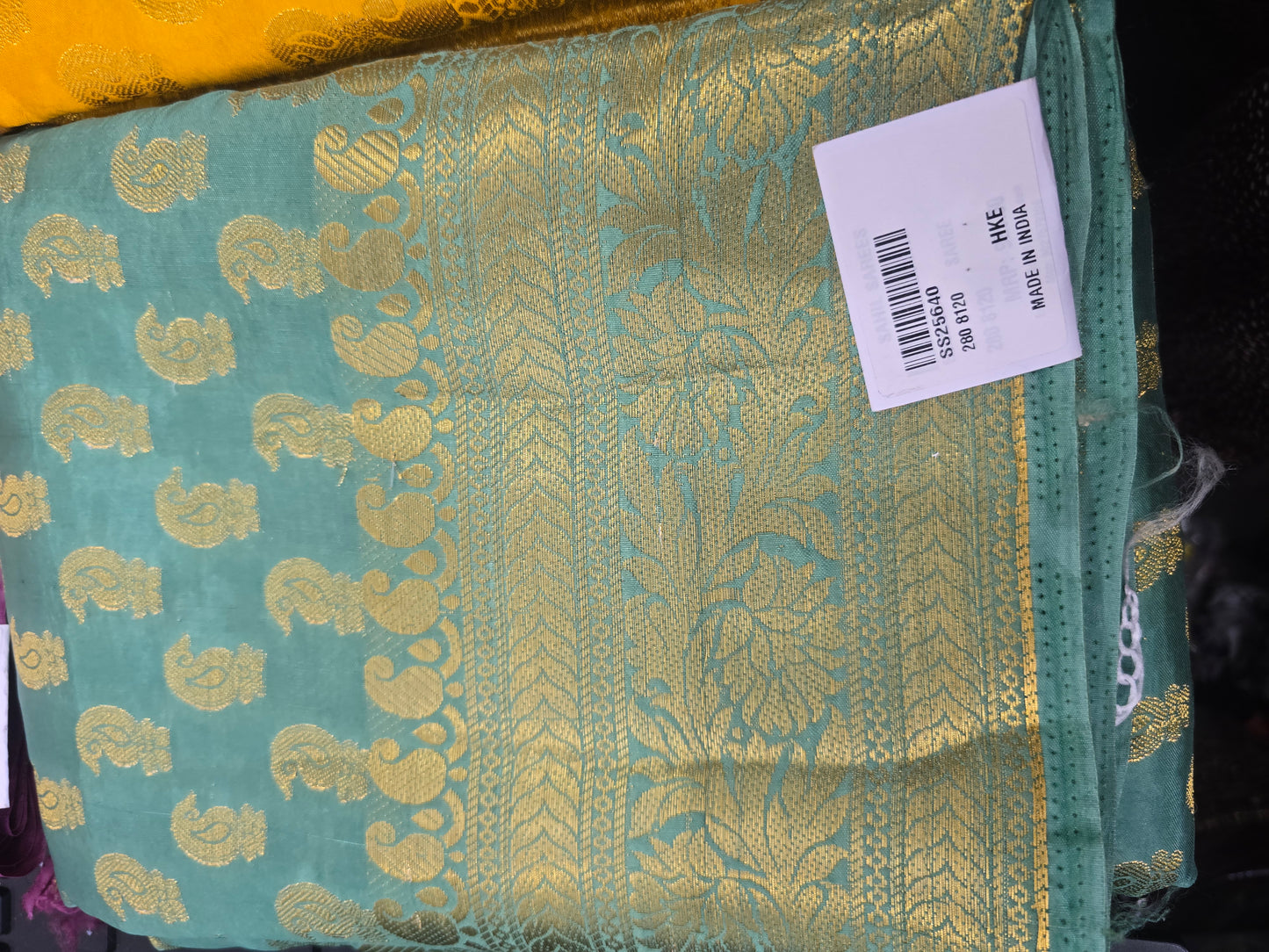 Beautiful designer silk saree