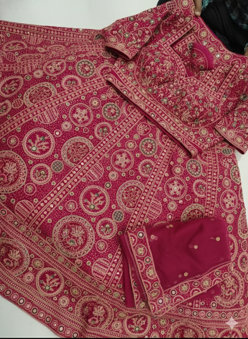 Beautiful designer lengha choli