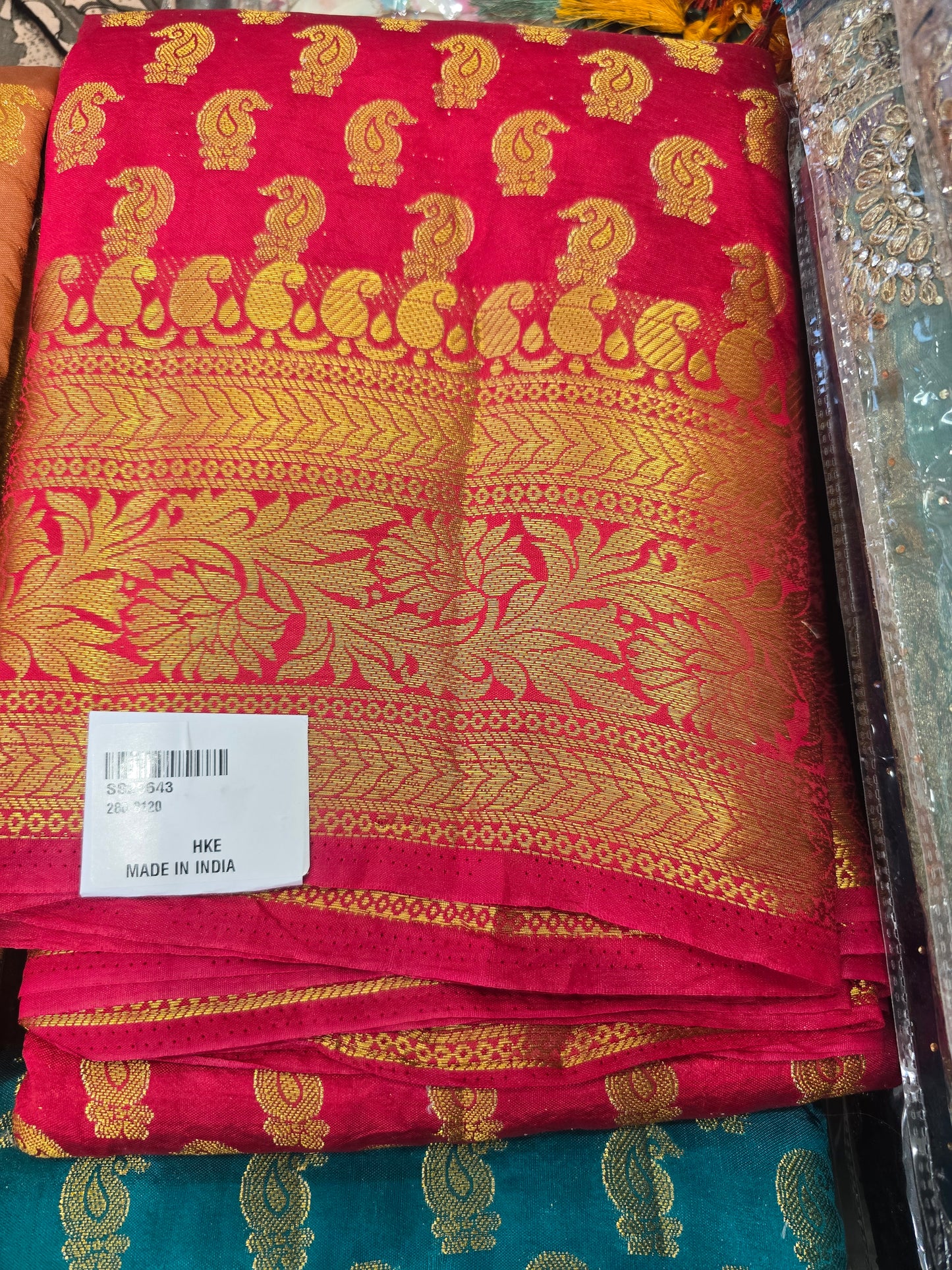 Beautiful designer silk saree