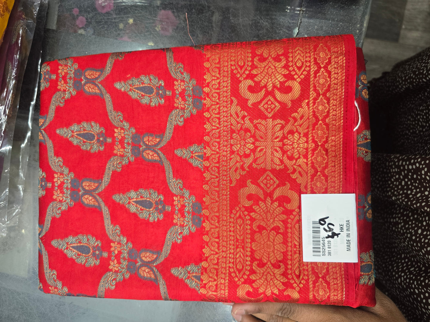 Beautiful designer silk saree