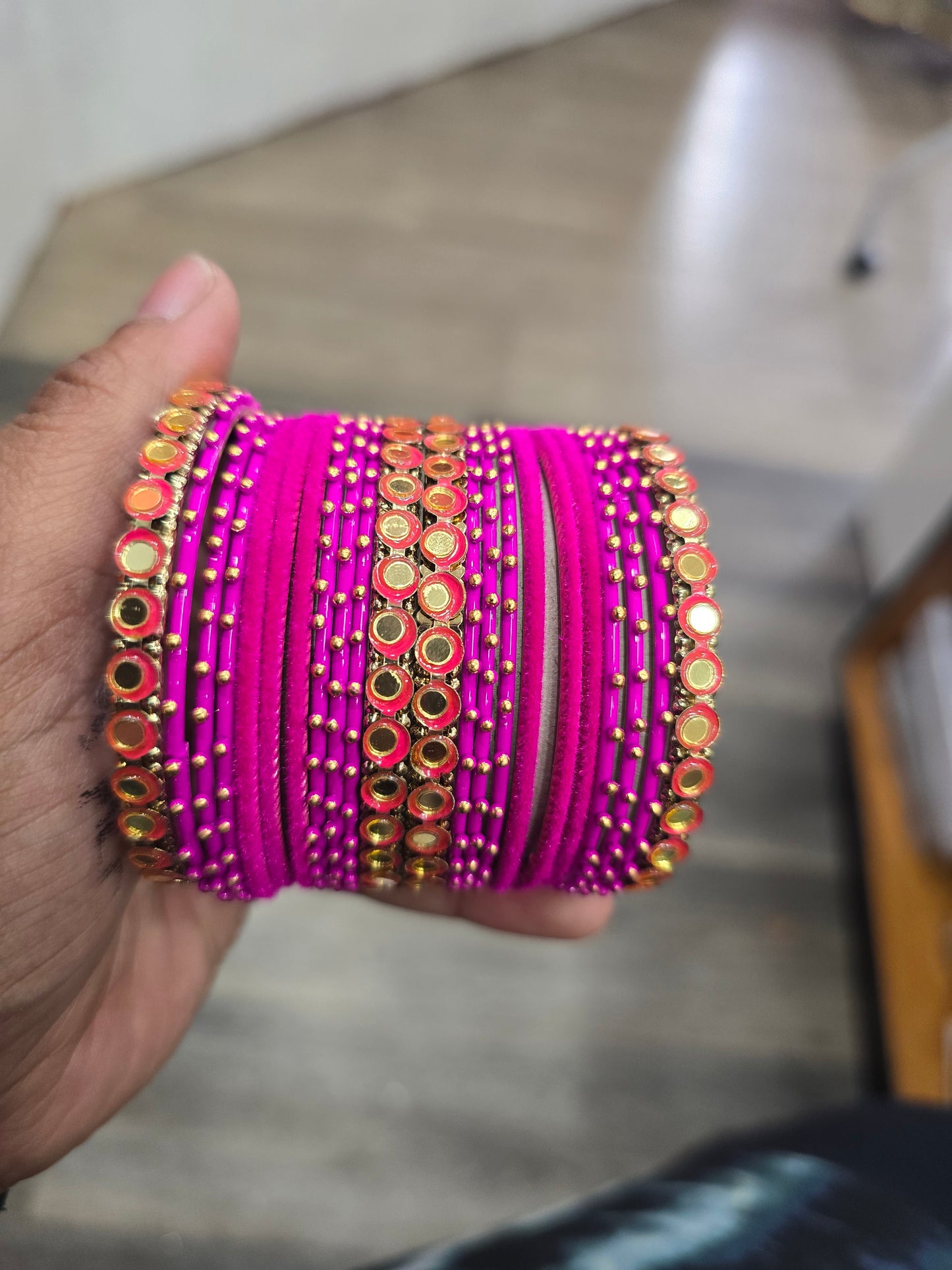 Beautiful designer bangle set
