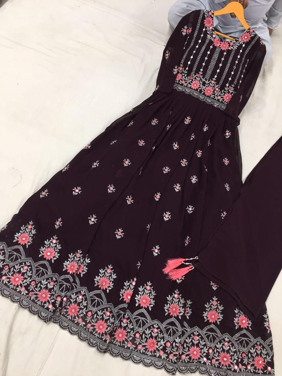 Beautiful designer anarkali suit