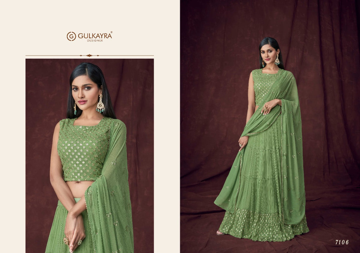 Beautiful designer lengha suit with jacket/koti