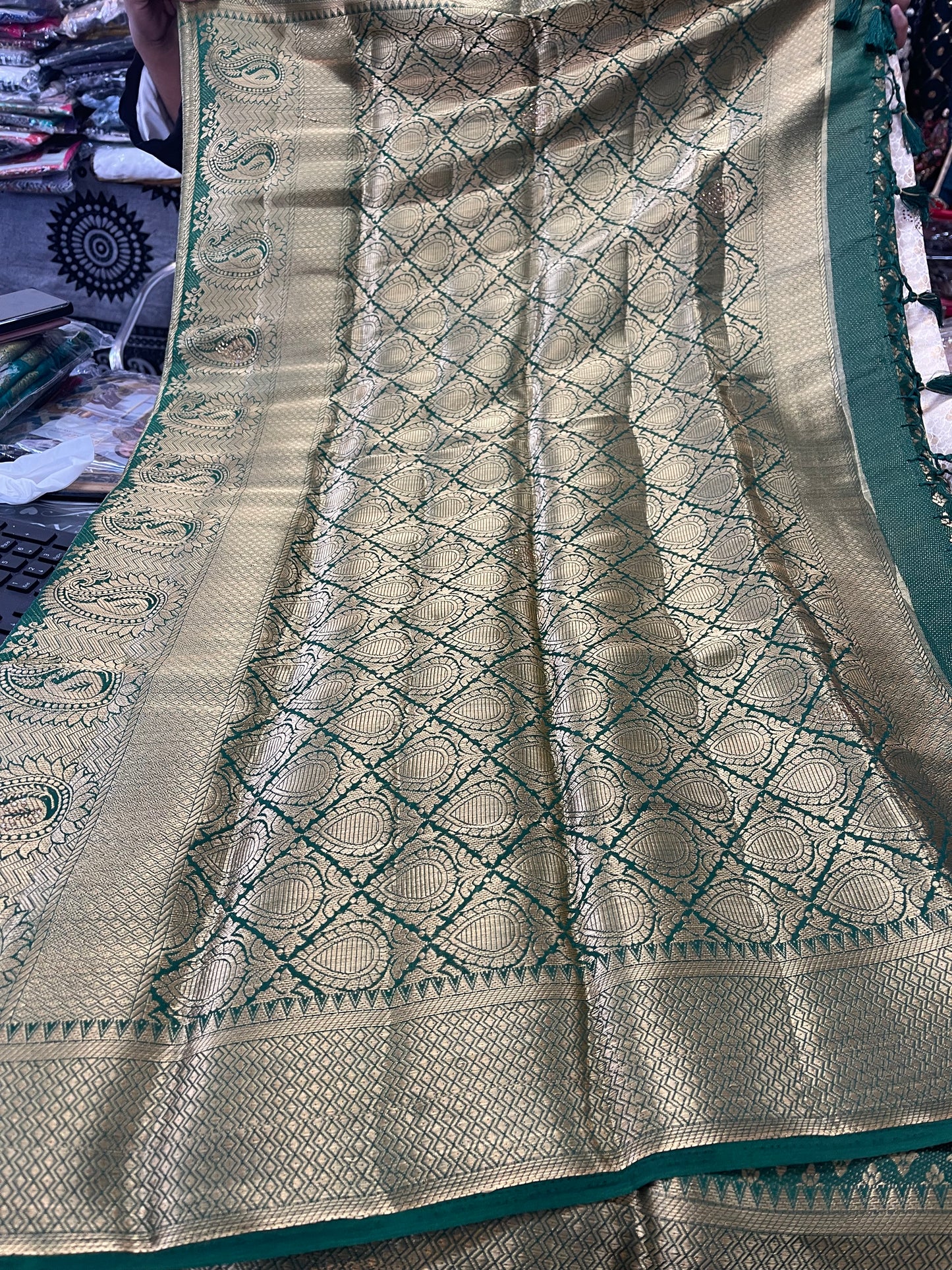 Beautiful designer silk saree