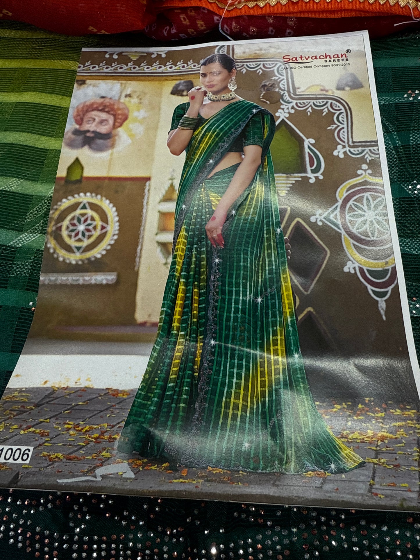 Beautiful designer saree ..