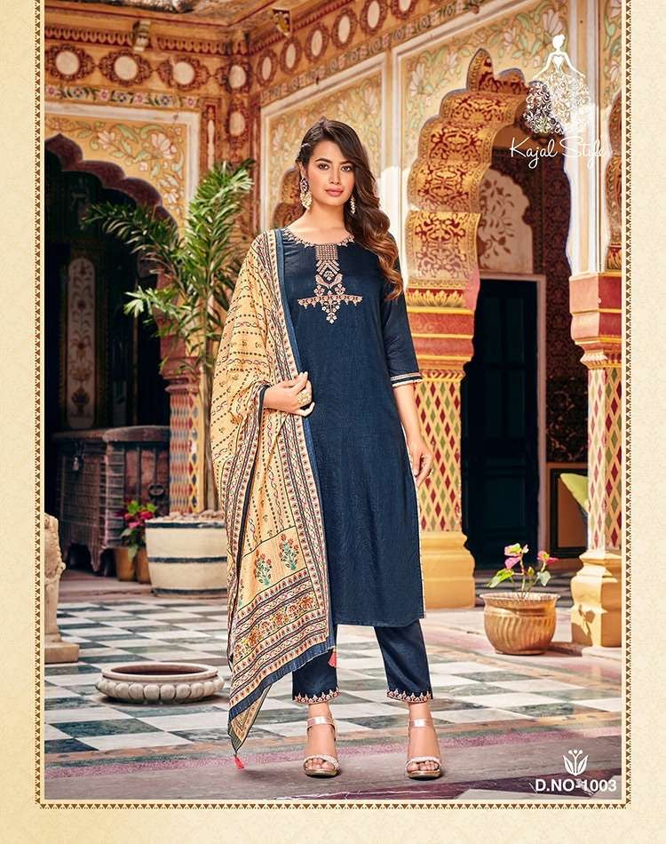 Beautiful designer kurti pants dupptta