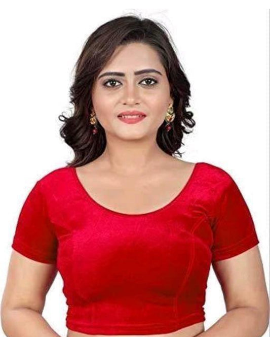 Beautiful designer ready made velvet blouse