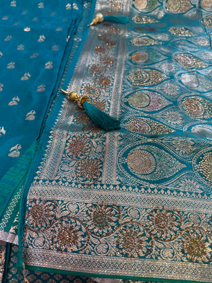 Beautiful designer pure silk saree