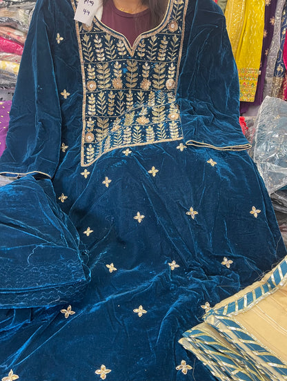 Beautiful designer punjabi patiala suit