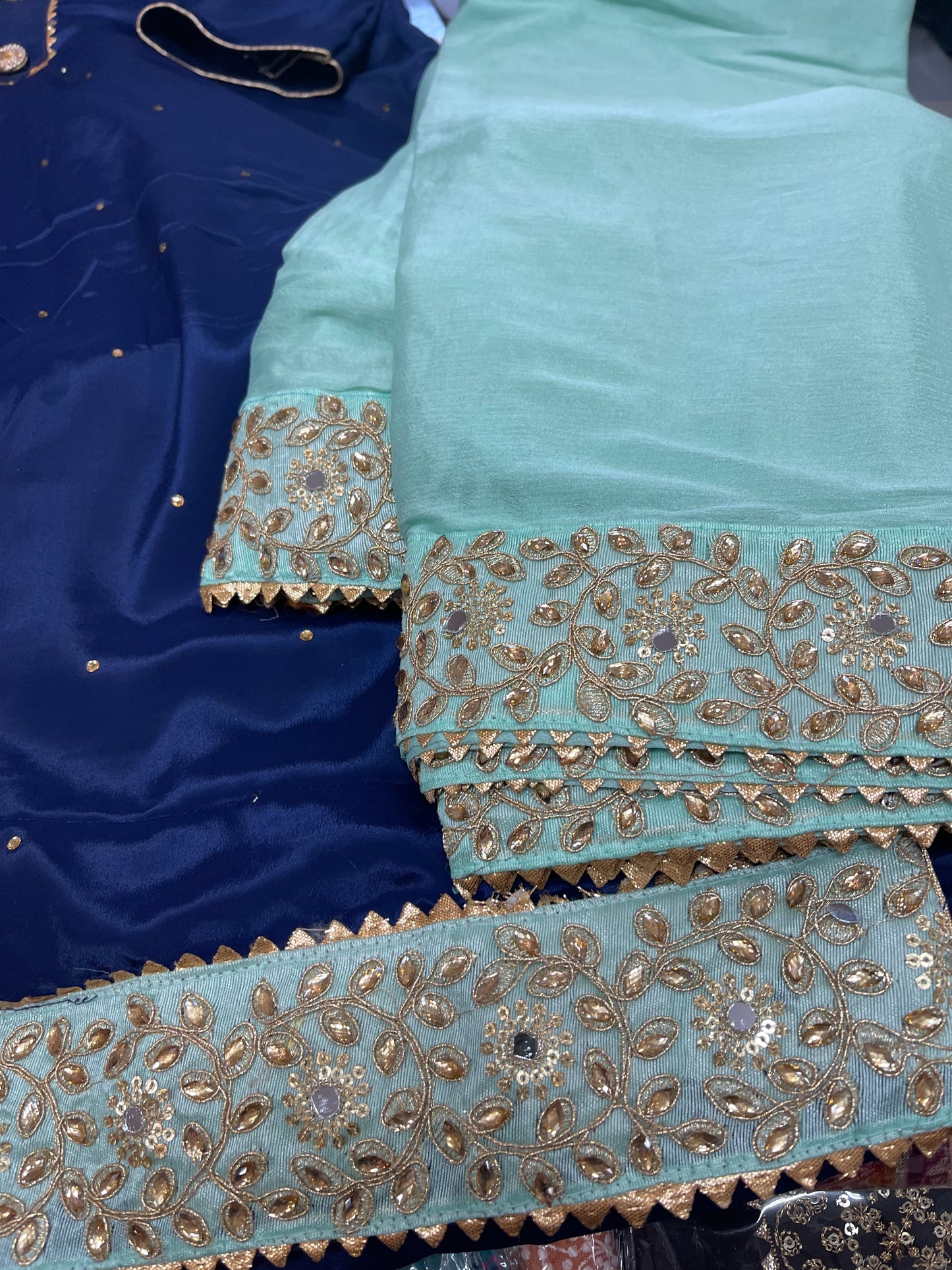 Beautiful designer punjabi patiala suit