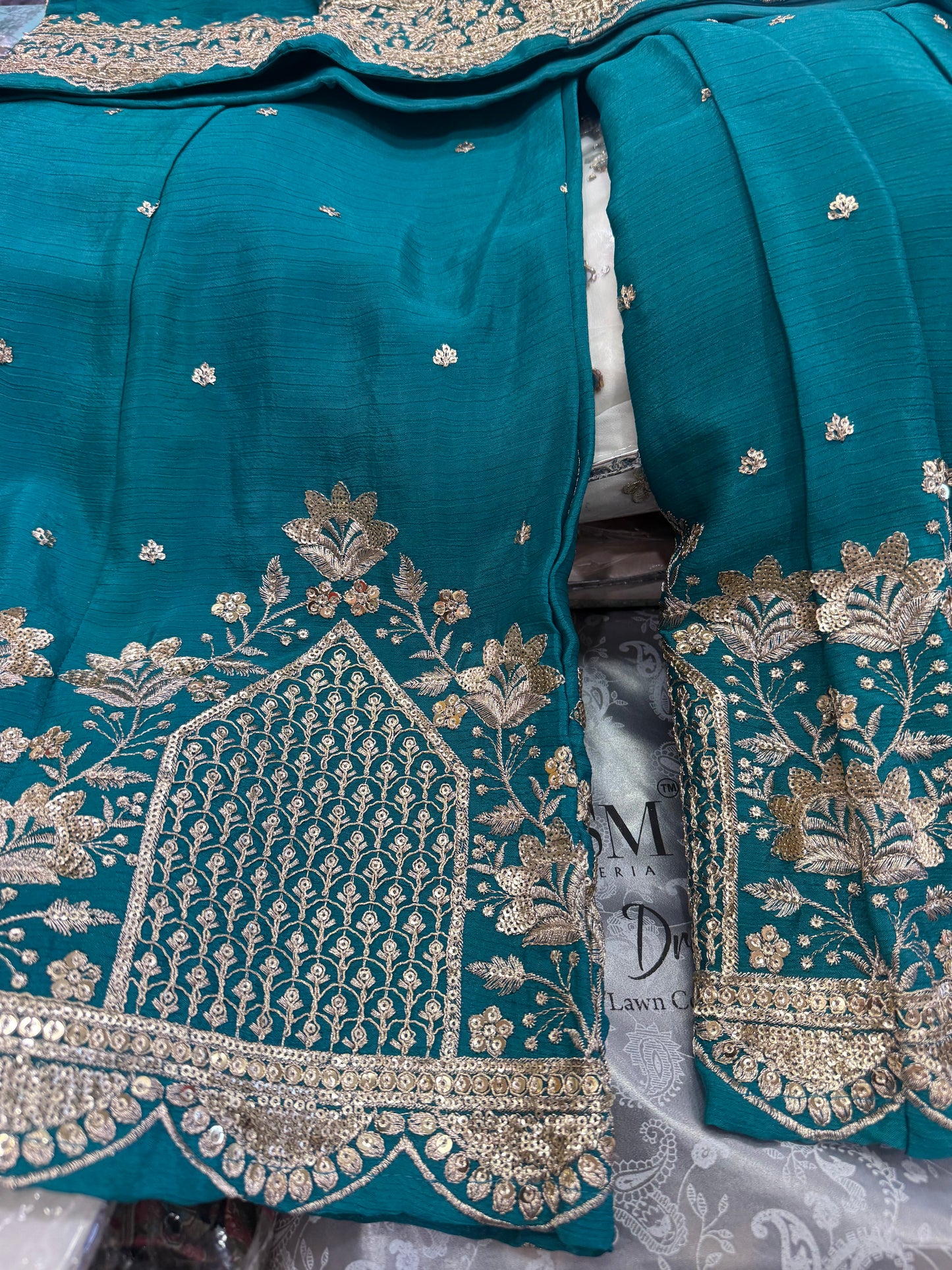 Beautiful designer plazo suit