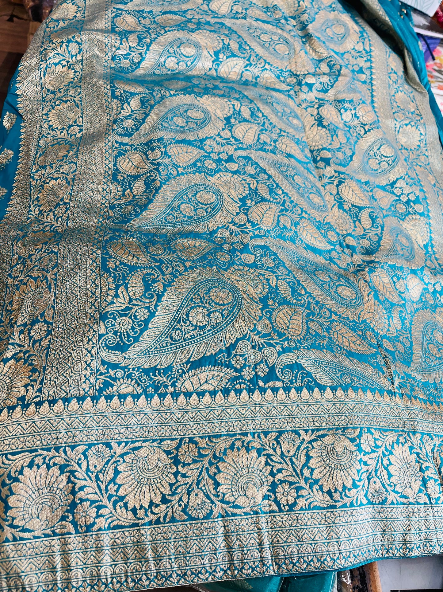 Beautiful designer silk saree