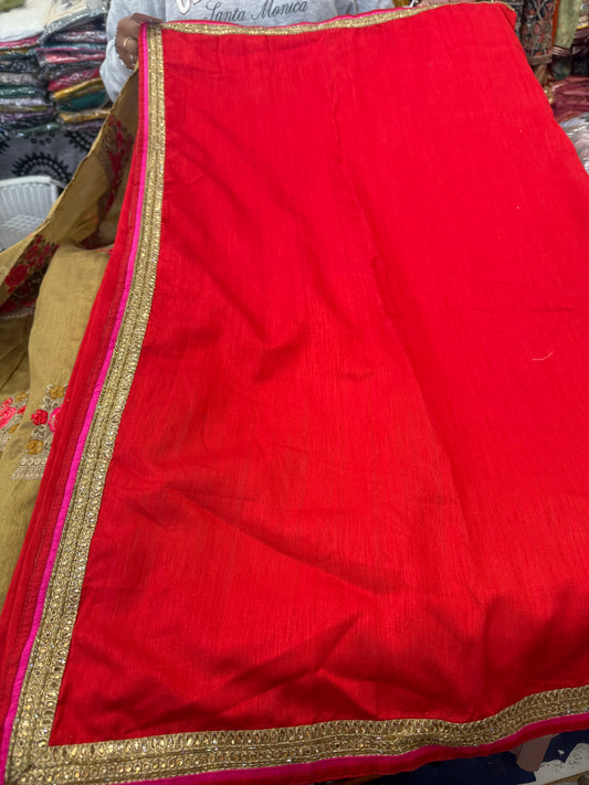 Beautiful designer silk saree