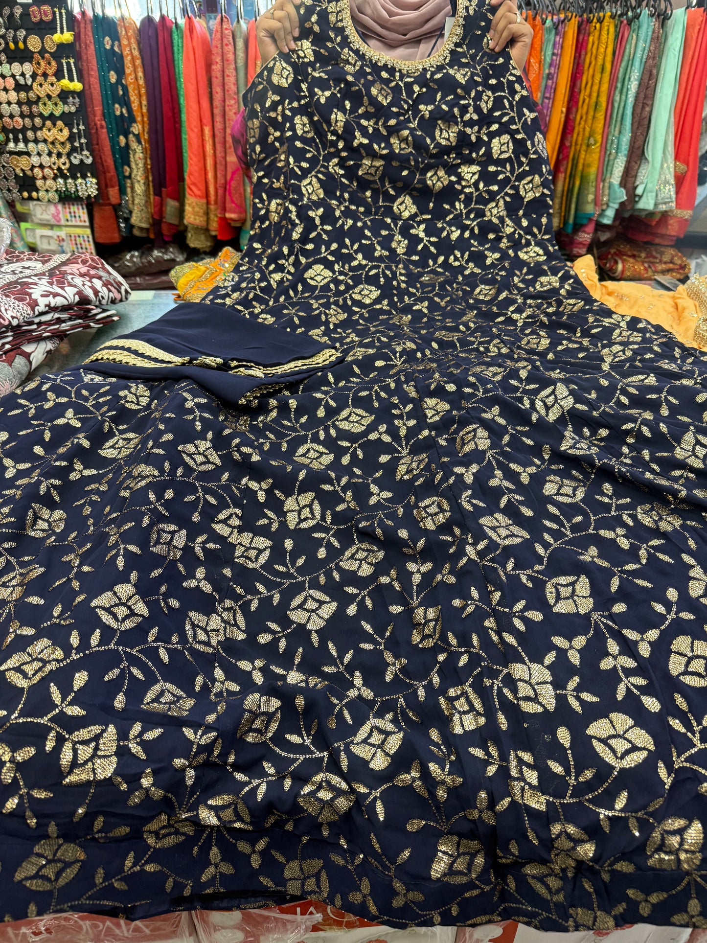 Beautiful designer anarkali style gown