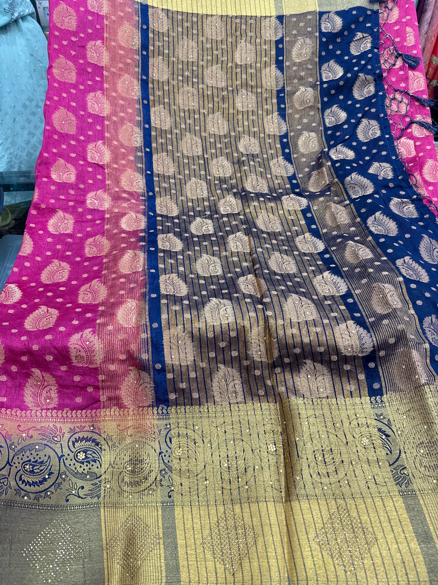 Beautiful designer silk saree