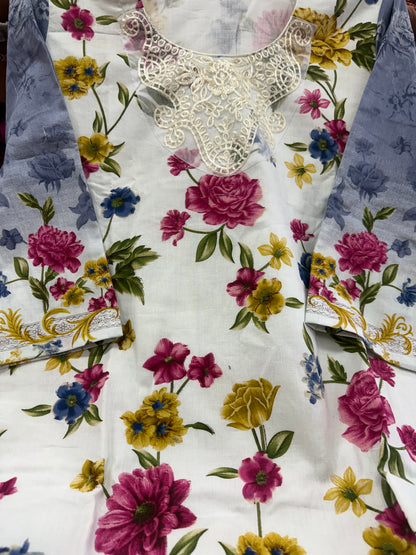 Beautiful designer plazo suit