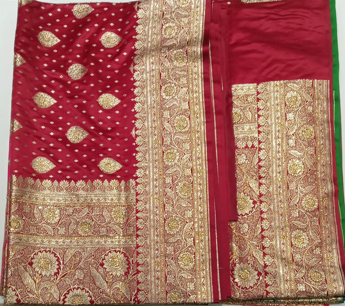 Beautiful designer pure silk saree